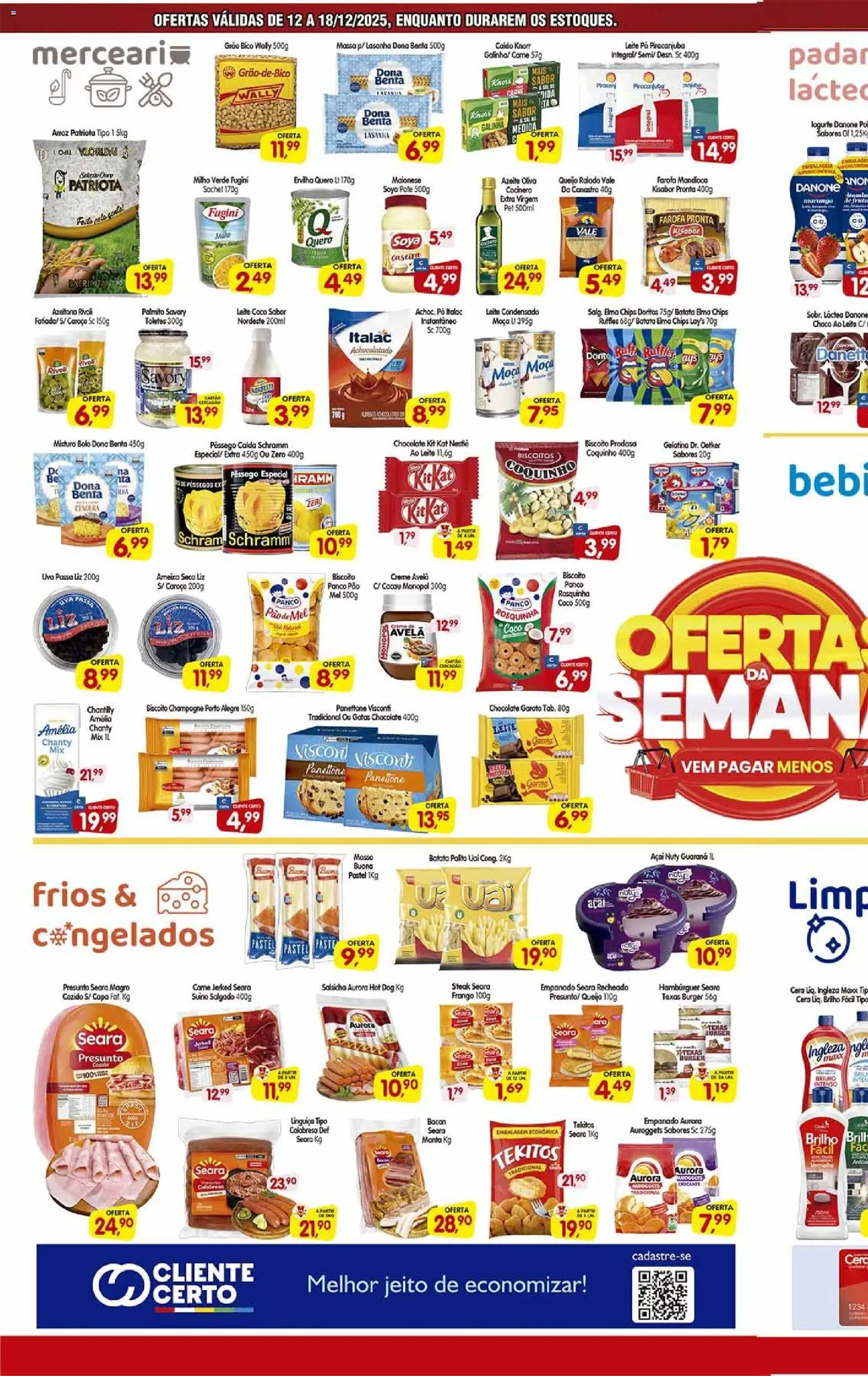 Cercadão Folheto - válido de 15.12.2025 | Página: 2 | Produtos: Salsicha, Presunto, Mel, Cera