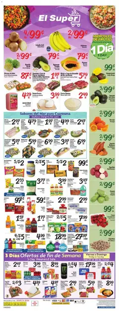 Preview of El Super weekly ads valid from 25.03.2026