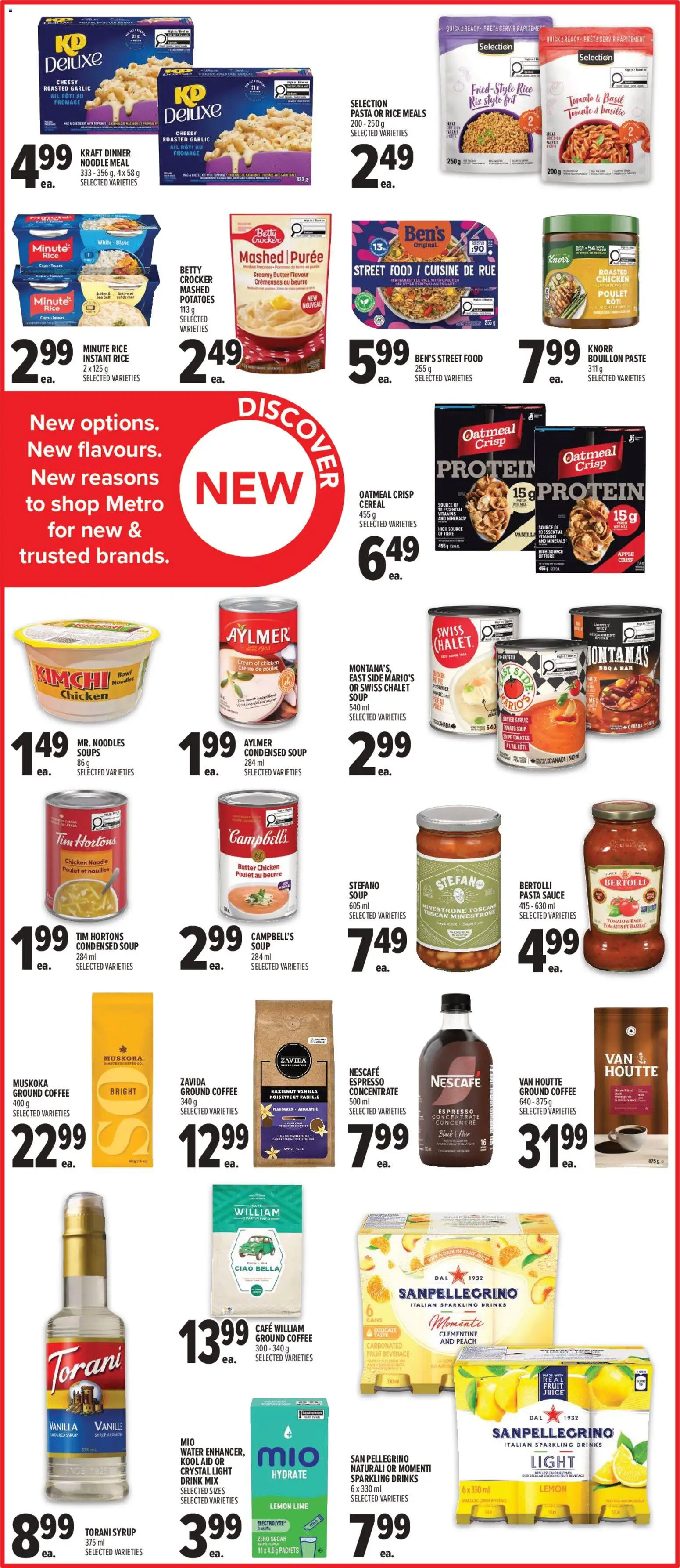 Metro flyer valid from 13.11.2025 | Page: 14 | Products: Pasta, Cream, Butter, Coffee