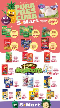 Vista previa de S-Mart folleto Ofertas de feria Monterrey, nuevo folleto de la tienda, válido en México a partir del 07.04.2026