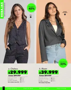 Pacifika - Campaña 17 / 2025 -  Vista previa de la revista de la tienda Pacifika valido desde el 25.09.2025 | Página: 248 | Productos: Blazer, Chaleco