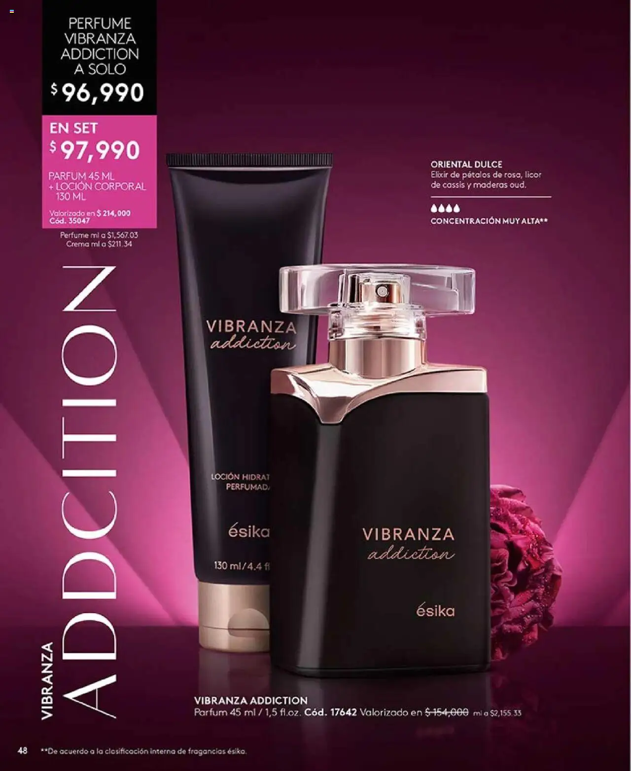 Ésika revista - valida desde el 16.06.2025 | Página: 48 | Productos: Crema, Loción, Perfume