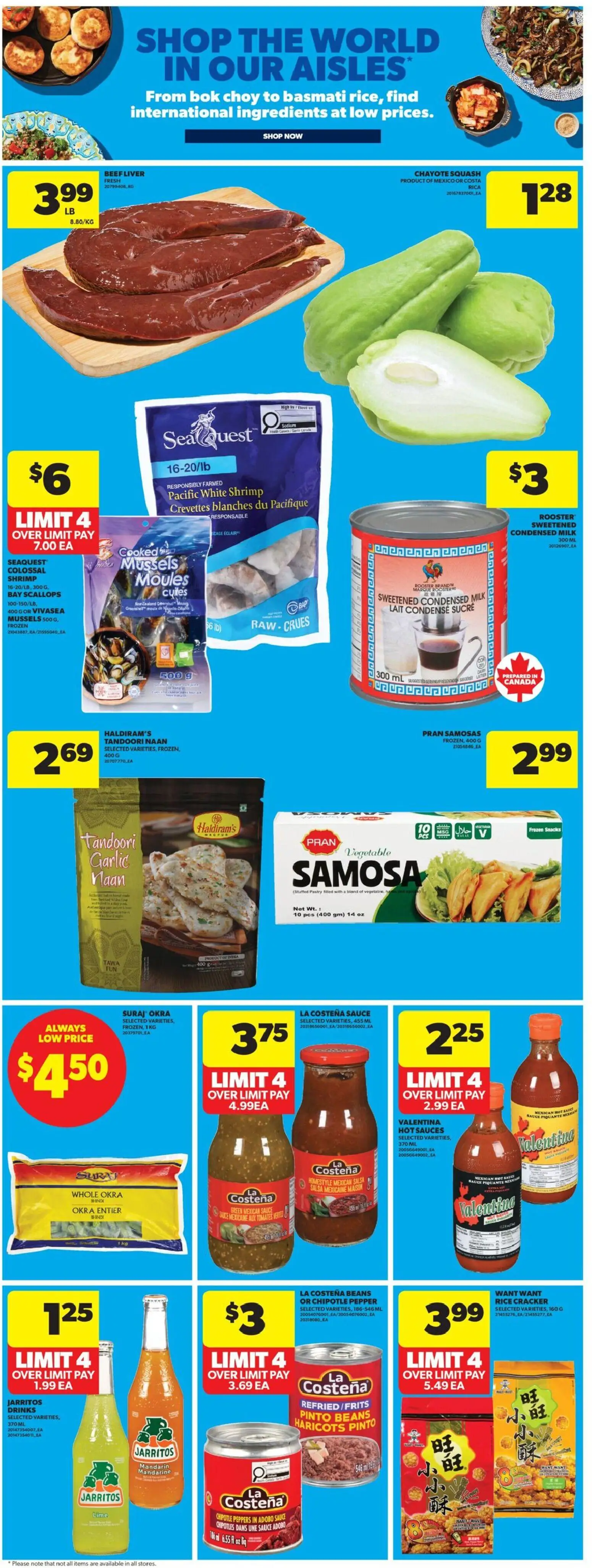 Real Canadian Superstore flyer valid from 30.04.2026 | Page: 14 | Products: Rice, Beef, Milk