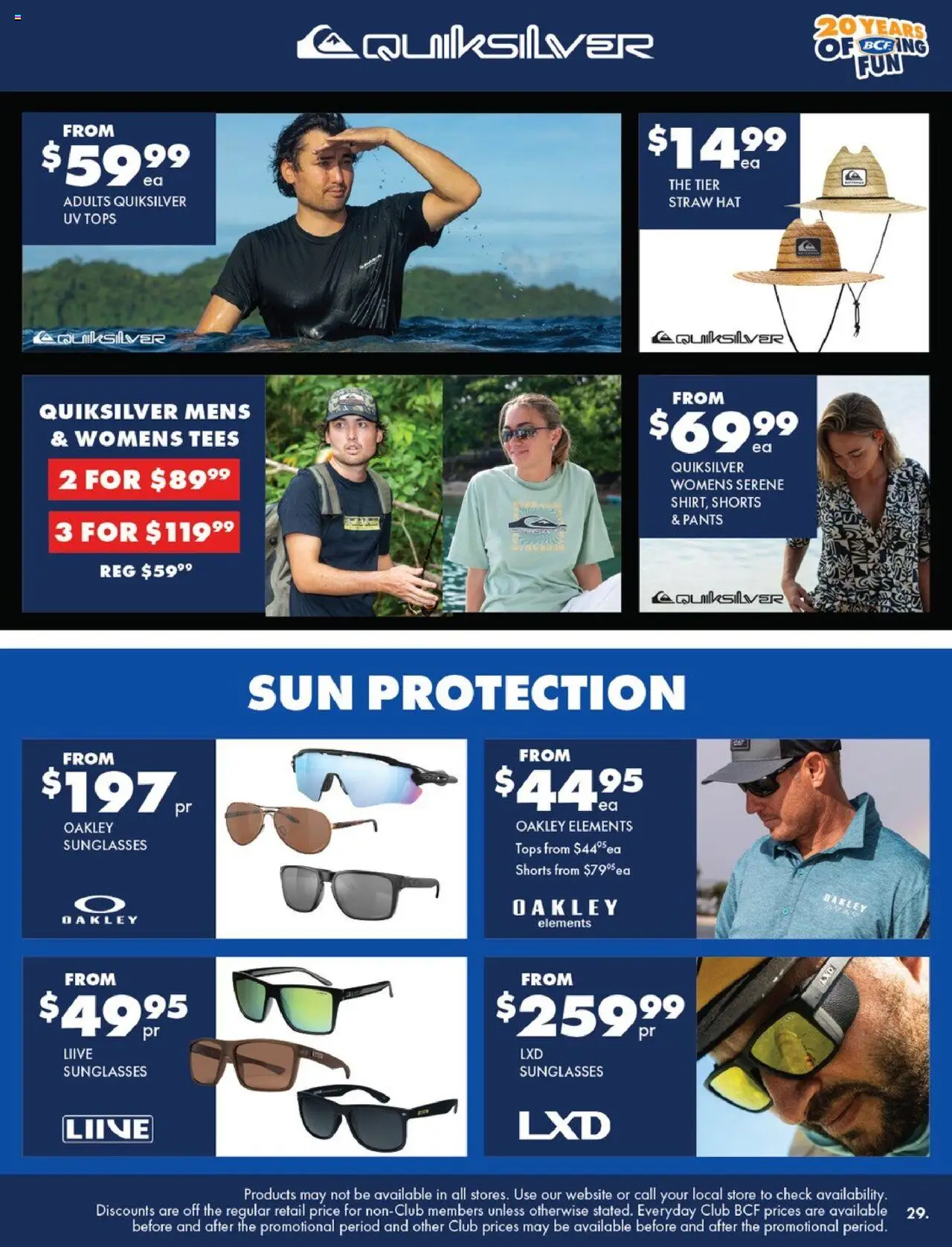 BCF catalogue - valid from 21.10.2025 | Page: 29 | Products: Pants, Sunglasses, Shorts, Hat