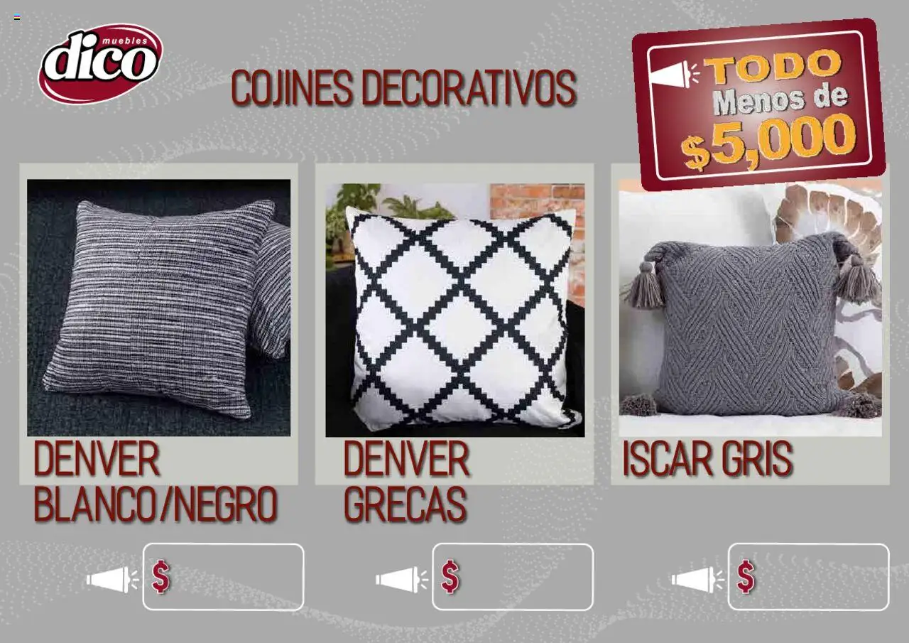Nuevas ofertas de Muebles Dico válidas en toda la República Mexicana desde el 12.02.2025. ¡Encuentra las mejores ofertas en Muebles Dico catálogo Todo Menos! | Página: 89