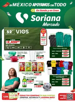 Vista previa de Soriana En México apoyamos con todo - Mercado Nacional, nuevo folleto de la tienda, válido en México a partir del 15.04.2026