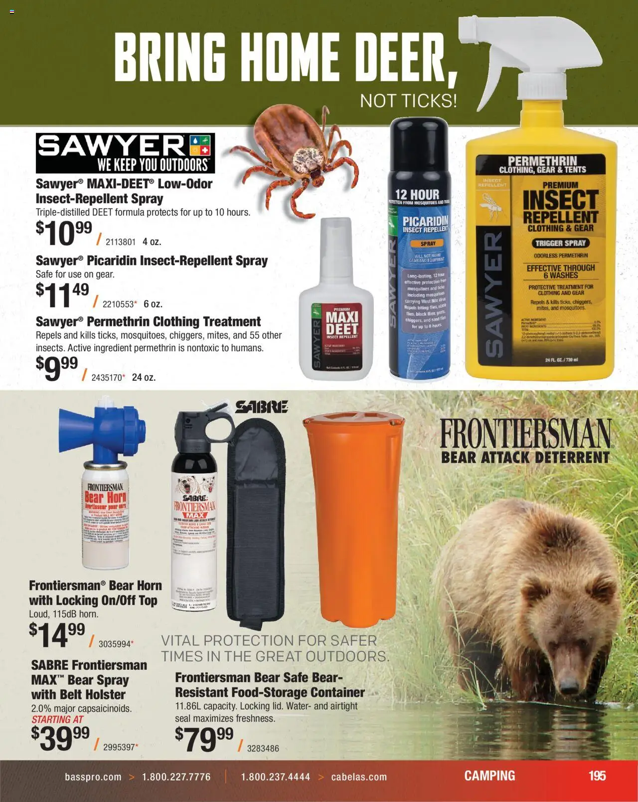 Cabela's Hunting Master 25 - valid from 11.08.2025 | Page: 195 | Products: Safe, Holster, Water, Belt