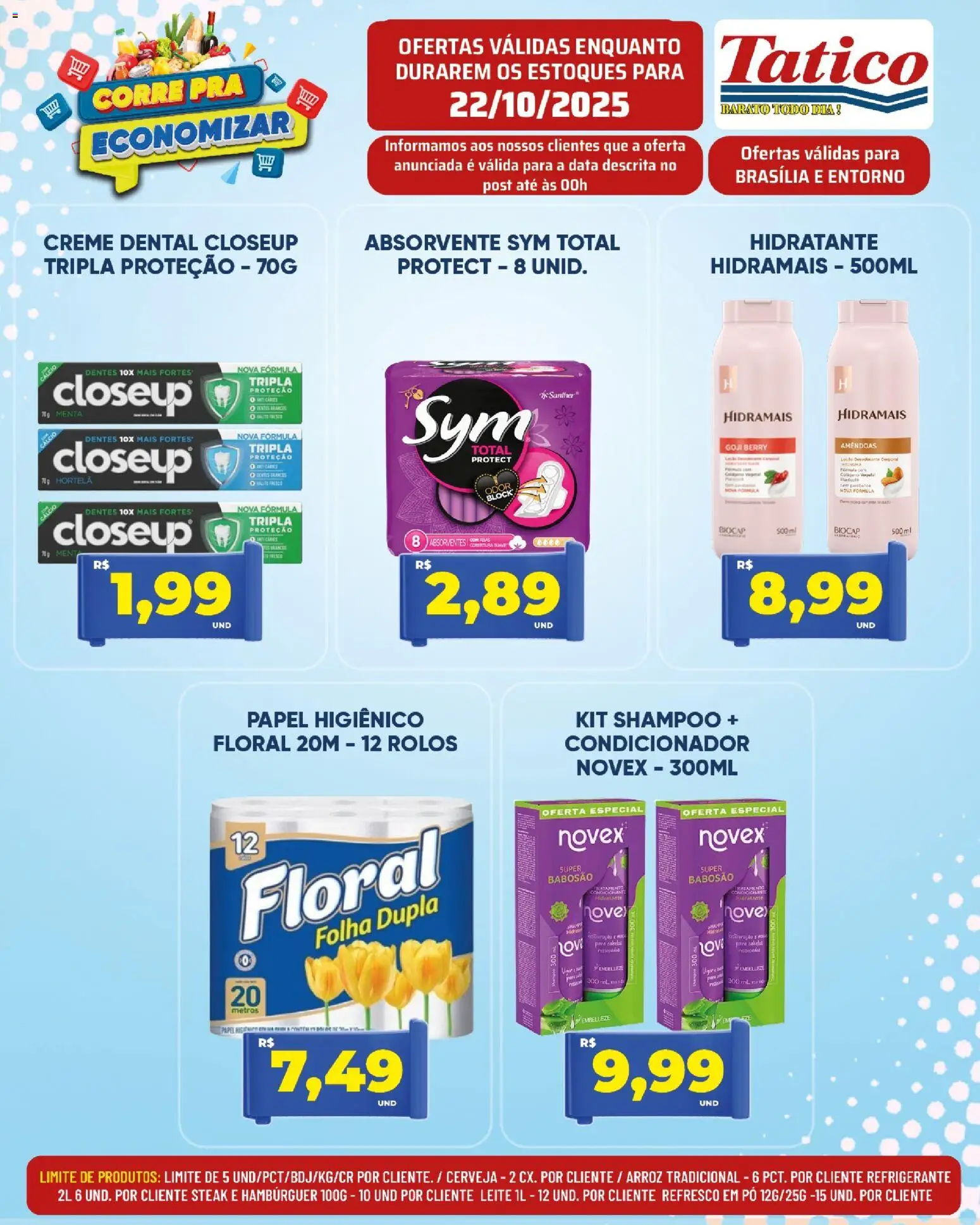 Tatico Folheto - válido de 22.10.2025 | Página: 14 | Produtos: Pó, Cálcio, Refrigerante, Creme dental