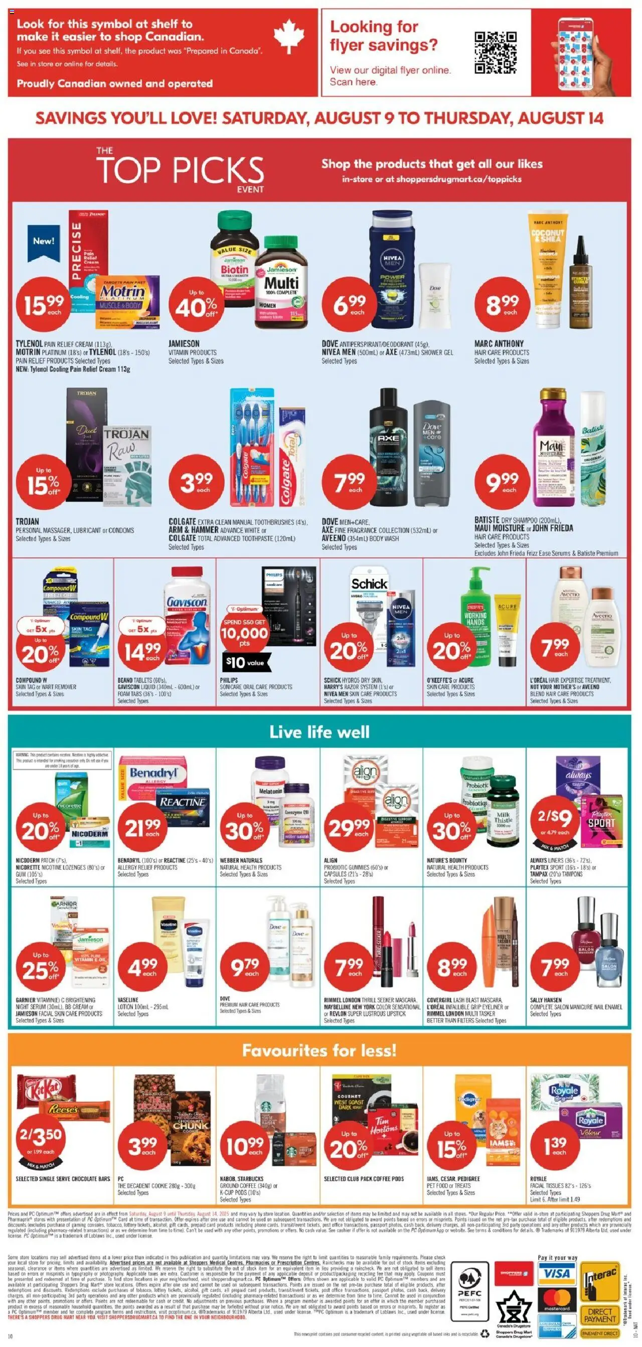 Shoppers flyer valid from 09.08.2025 | Page: 18