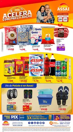 Encarte Assaí Atacadista - GO - Pré-Visualização do folheto da loja Assaí Atacadista, válido de 09.08.2025