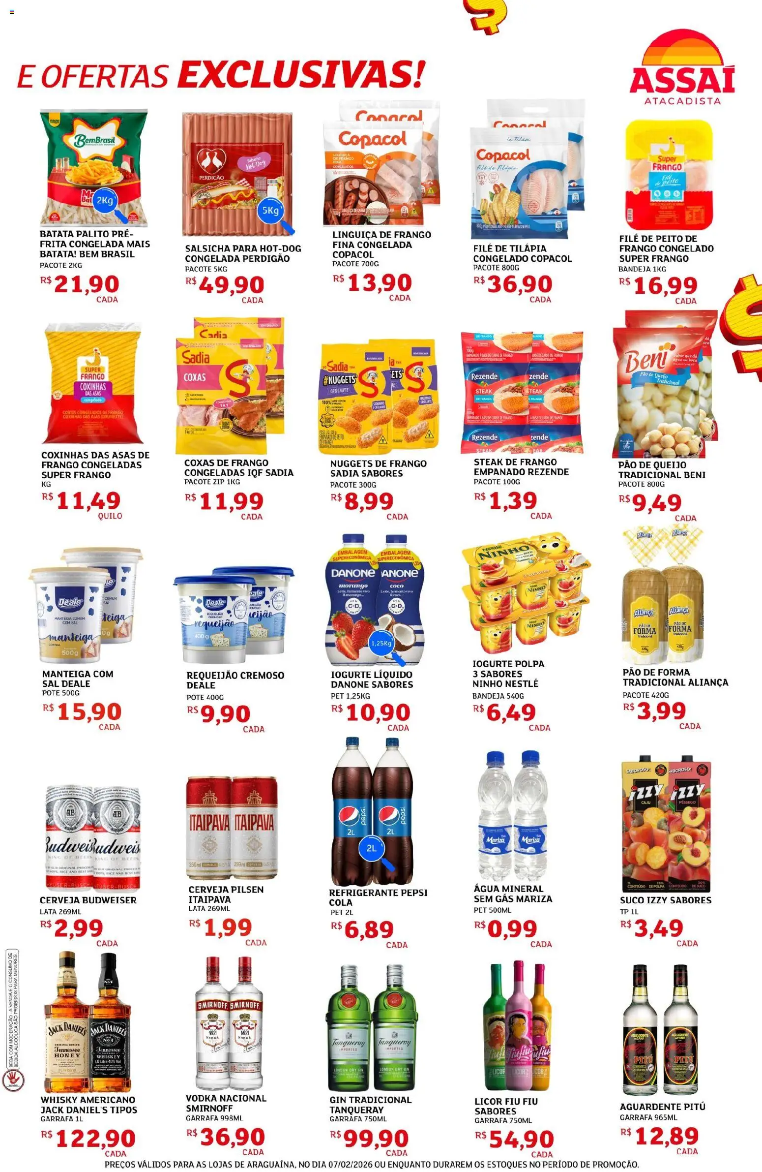 Assaí Atacadista Folheto - válido de 07.02.2026 | Página: 3