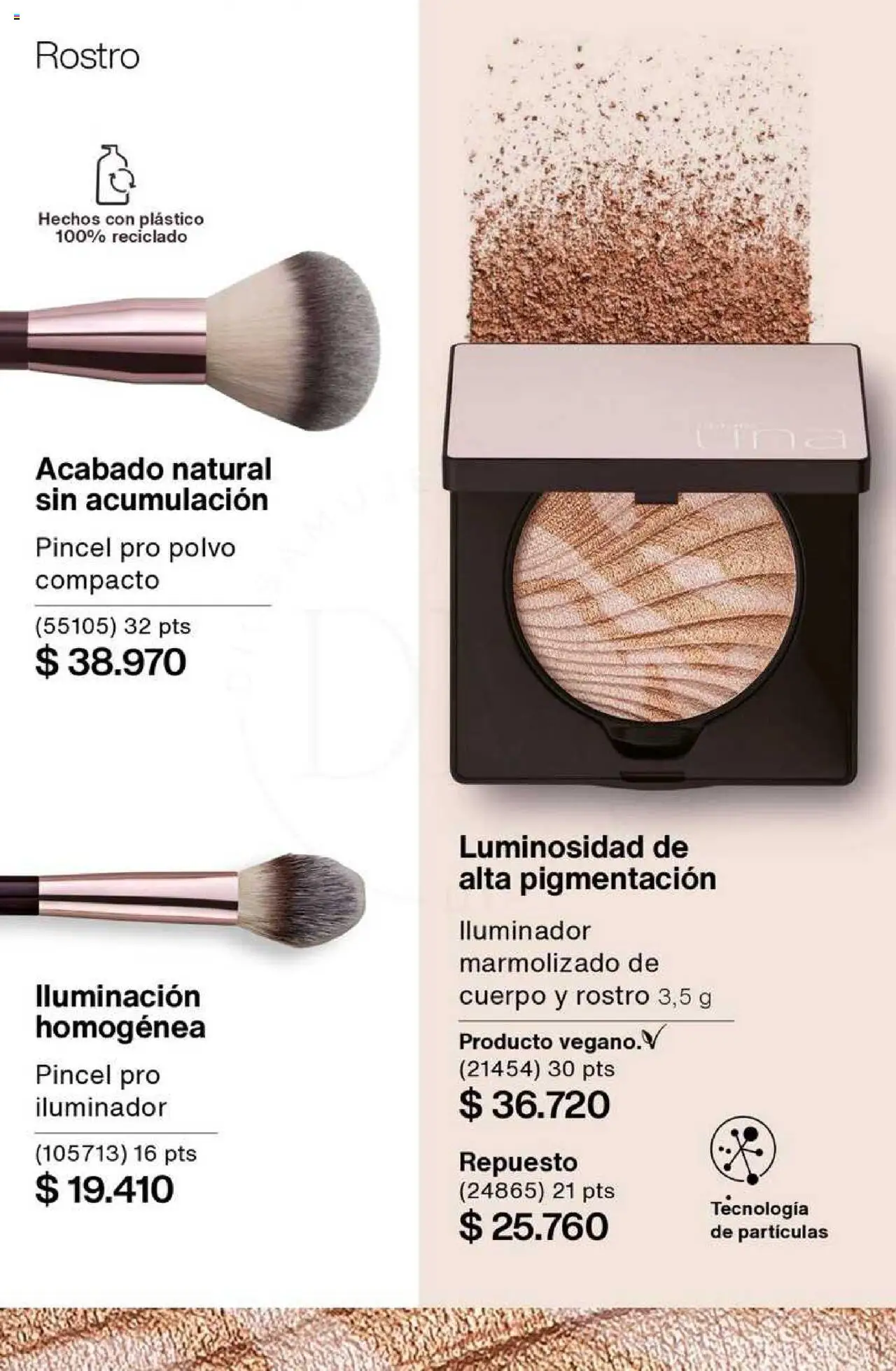 Catálogo Natura Ciclo 6 │ válido desde el 03.04.2025 | Página: 98 | Productos: Iluminador, Polvo, Pincel, Polvo compacto