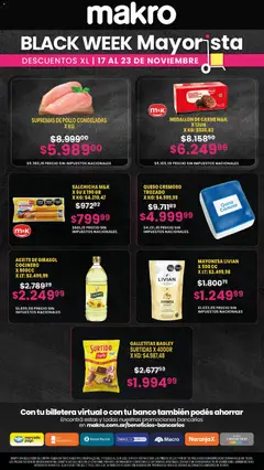 Vista previa Makro Black Friday válido desde el 17.11.2025