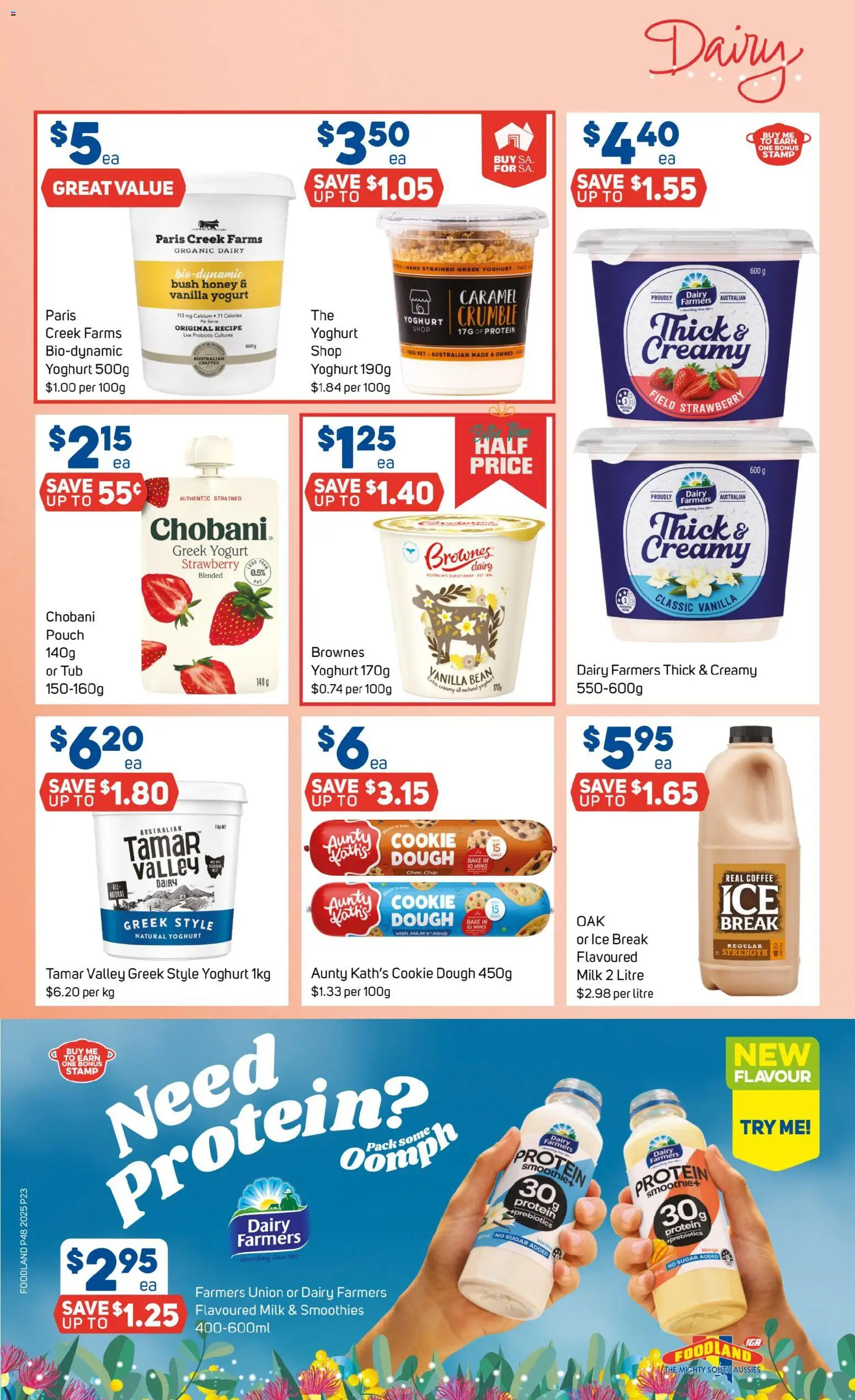 Foodland catalogue - valid from 26.11.2025 | Page: 23 | Products: Dairy, Yoghurt, Honey, Sugar