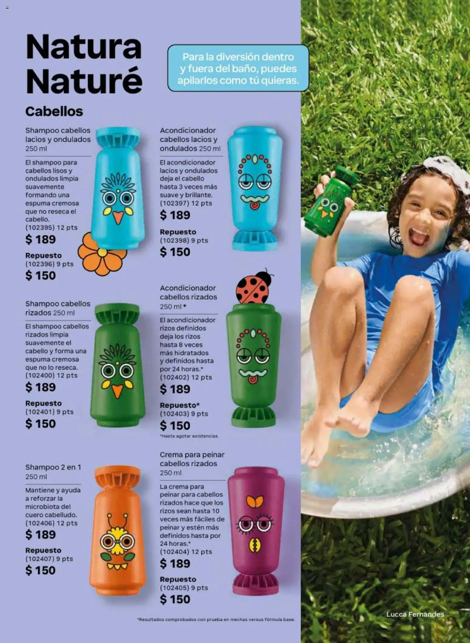 Nuevas ofertas de Natura válidas en toda la República Mexicana desde el 08.05.2026. ¡Encuentra las mejores ofertas en Natura campaña 8 2026! | Página: 154 | Productos: Crema, Espuma, Acondicionador