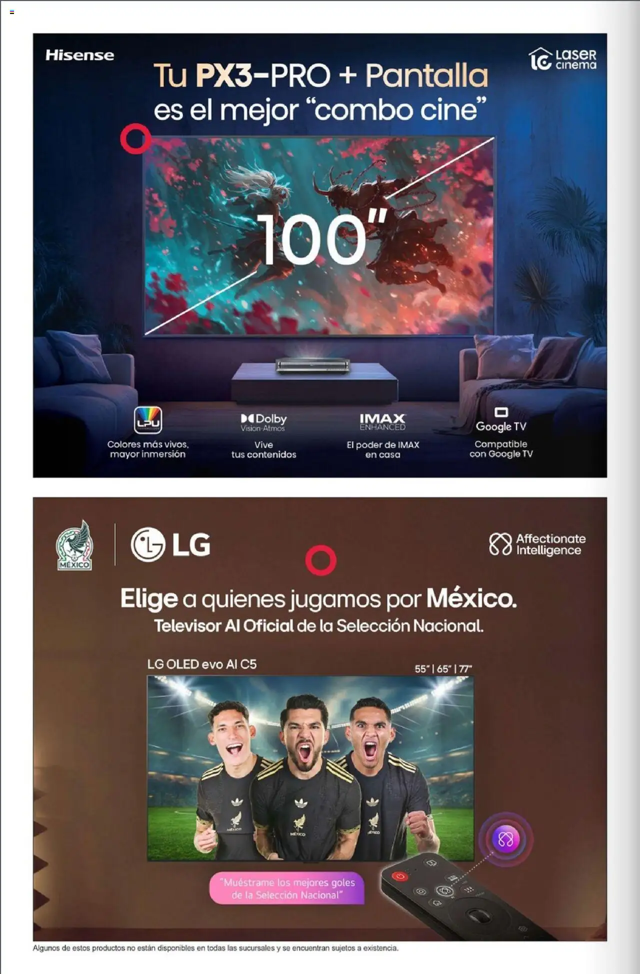 Nuevas ofertas de Costco válidas en toda la República Mexicana desde el 03.10.2025. ¡Encuentra las mejores ofertas en Costco - Revista Octubre! | Página: 8 | Productos: Televisor