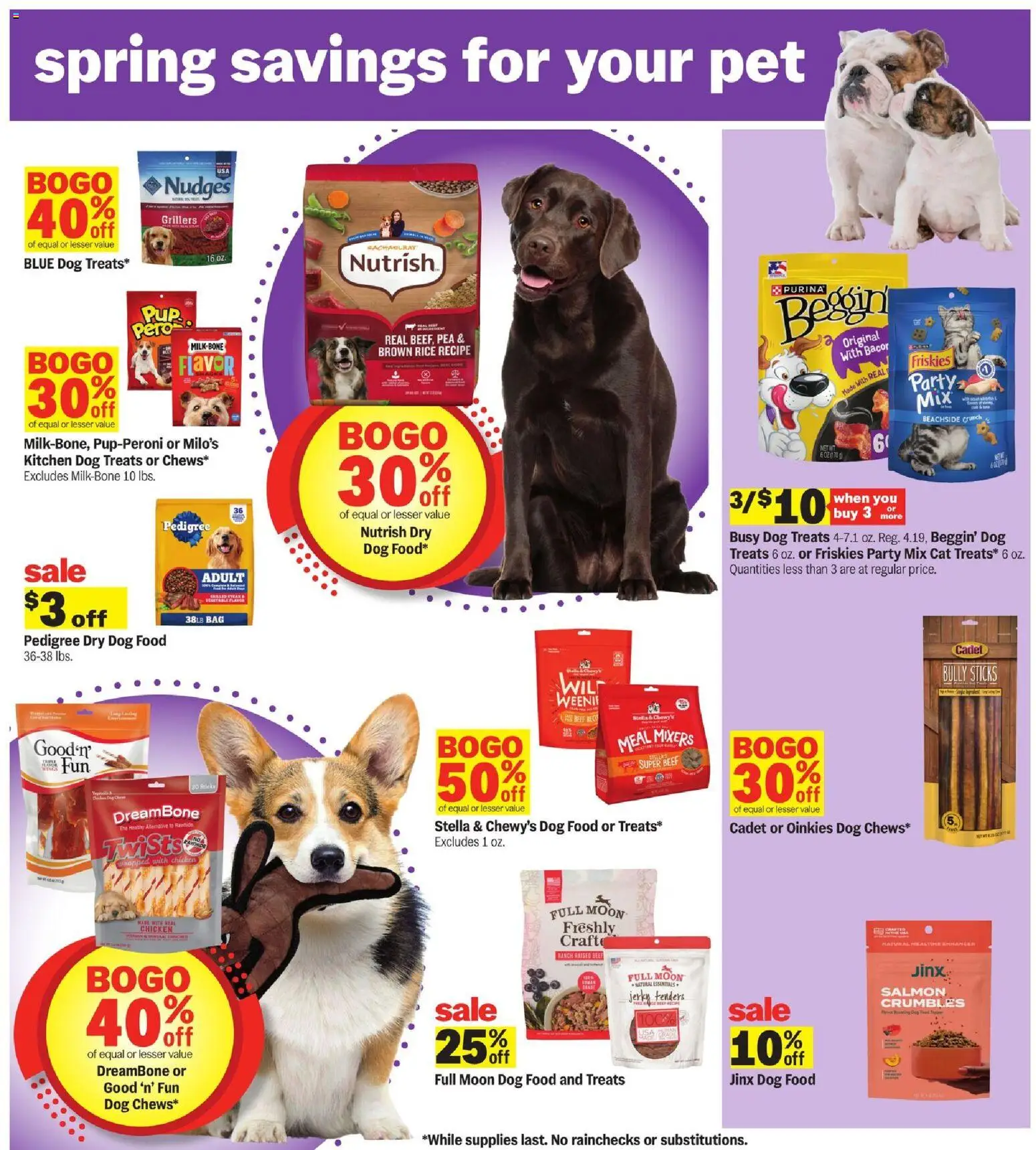Meijer Weekly Ad - MI - valid from 29.04.2026 | Page: 33 | Products: Dog Food, Beef, Pea, Bag