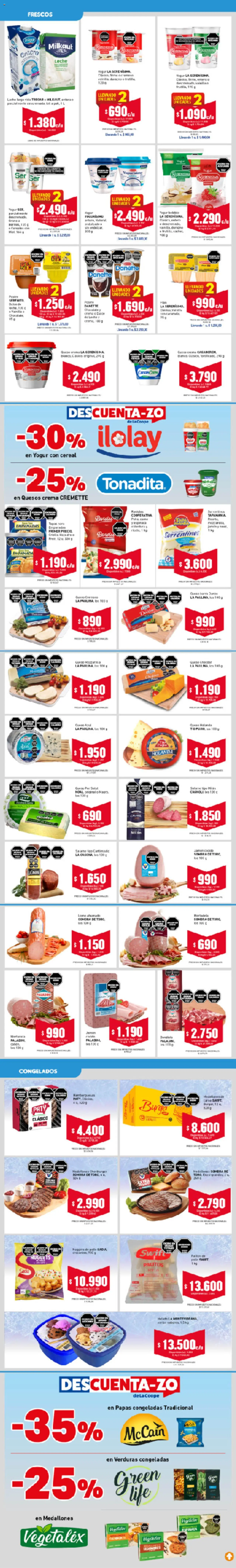 Cooperativa Obrera catálogo │ válido desde el 31.07.2025 | Página: 4 | Productos: Sombra, Leche, Espinaca, Crema