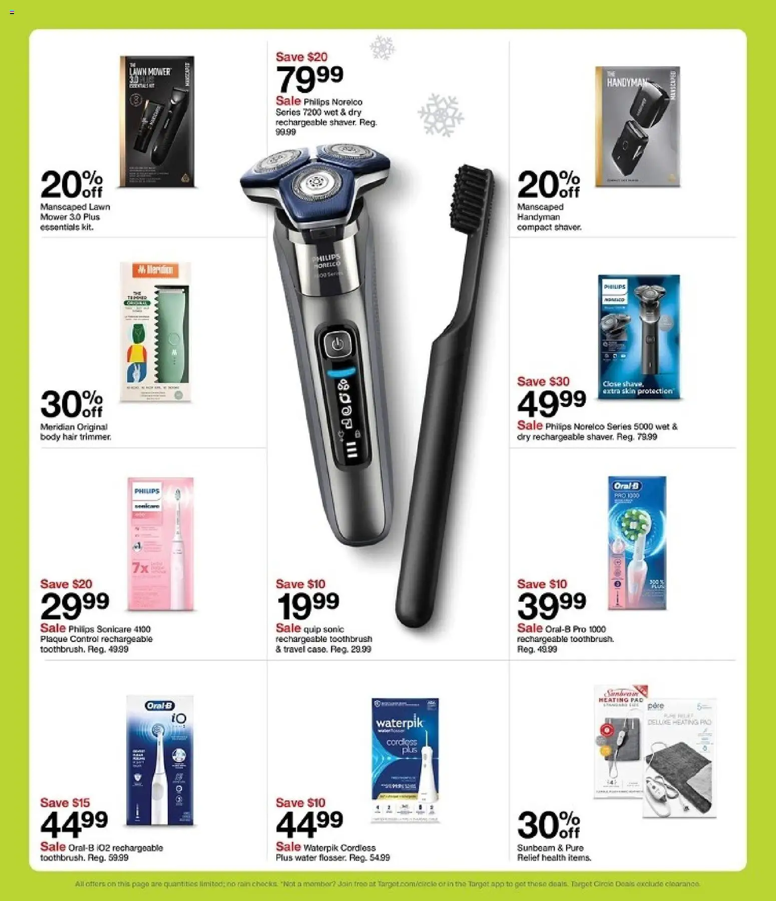 Target Black Friday - valid from 23.11.2025 | Page: 51 | Products: Lawn Mower, Mower, Toothbrush, Water