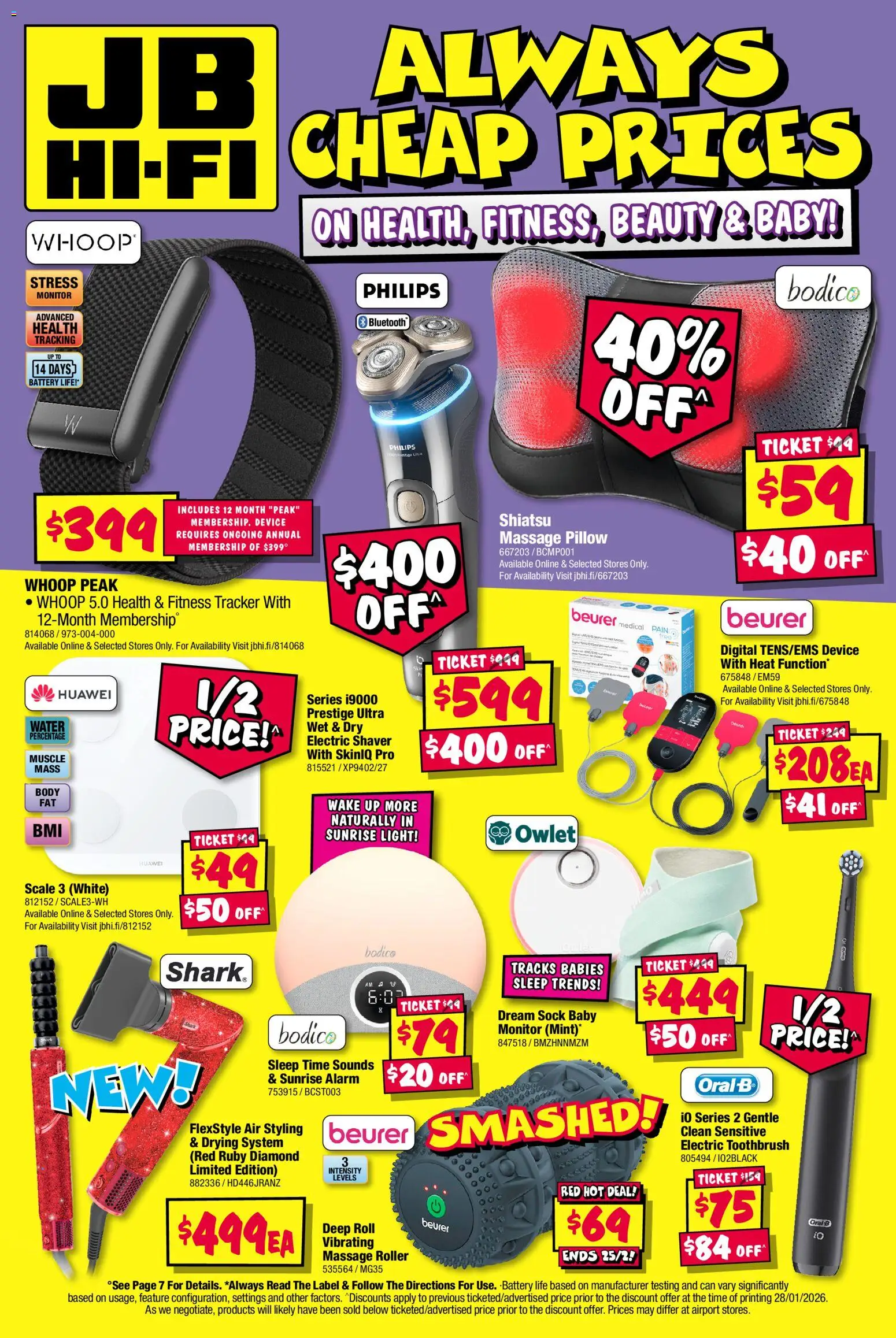 JB Hi-Fi catalogue - valid from 12.02.2026 | Page: 24 | Products: Diamond, Light, Toothbrush, Electric shaver