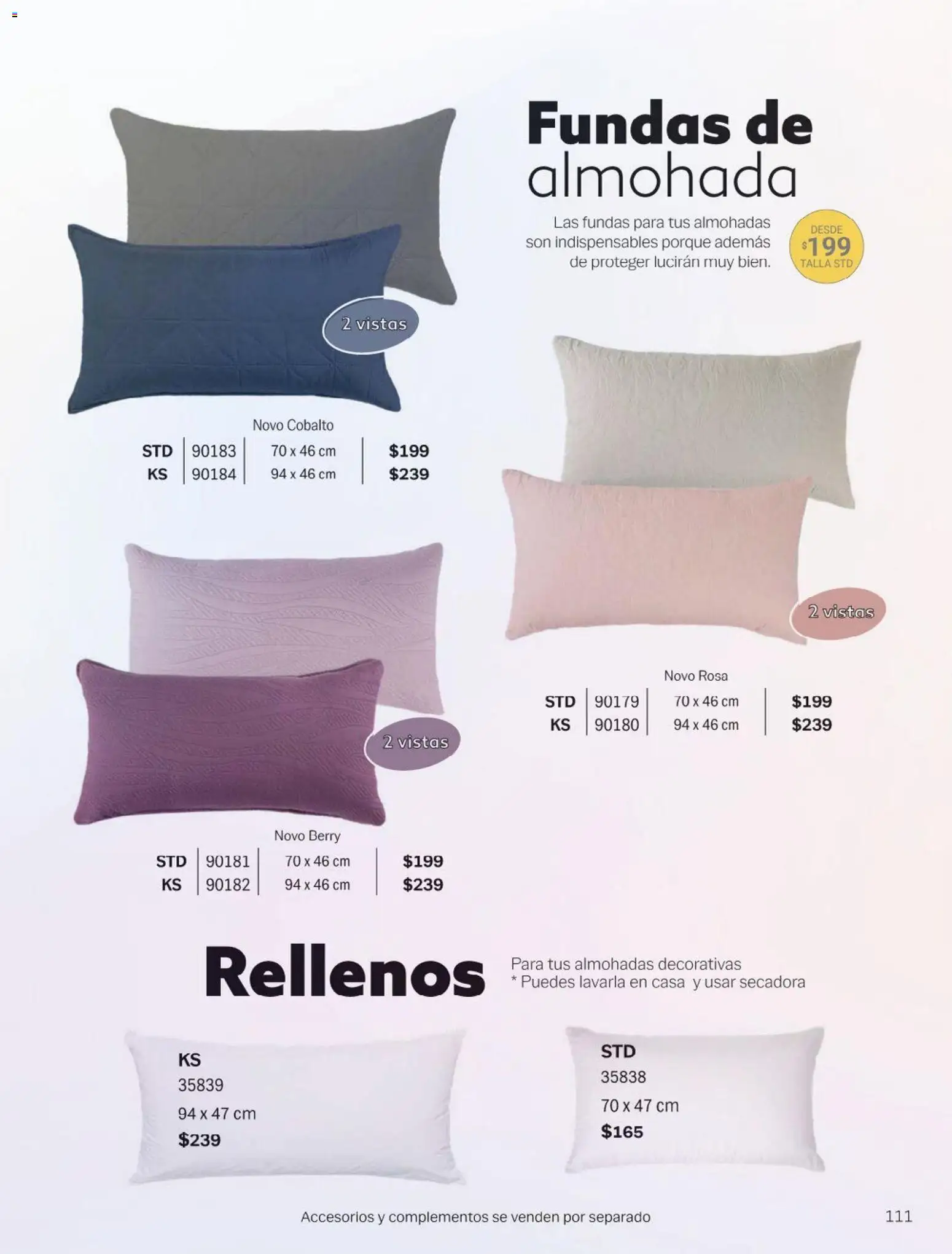 Nuevas ofertas de Vianney válidas en toda la República Mexicana desde el 23.01.2026. ¡Encuentra las mejores ofertas en Vianney catálogo Chavos! | Página: 113 | Productos: Secadora, Almohada