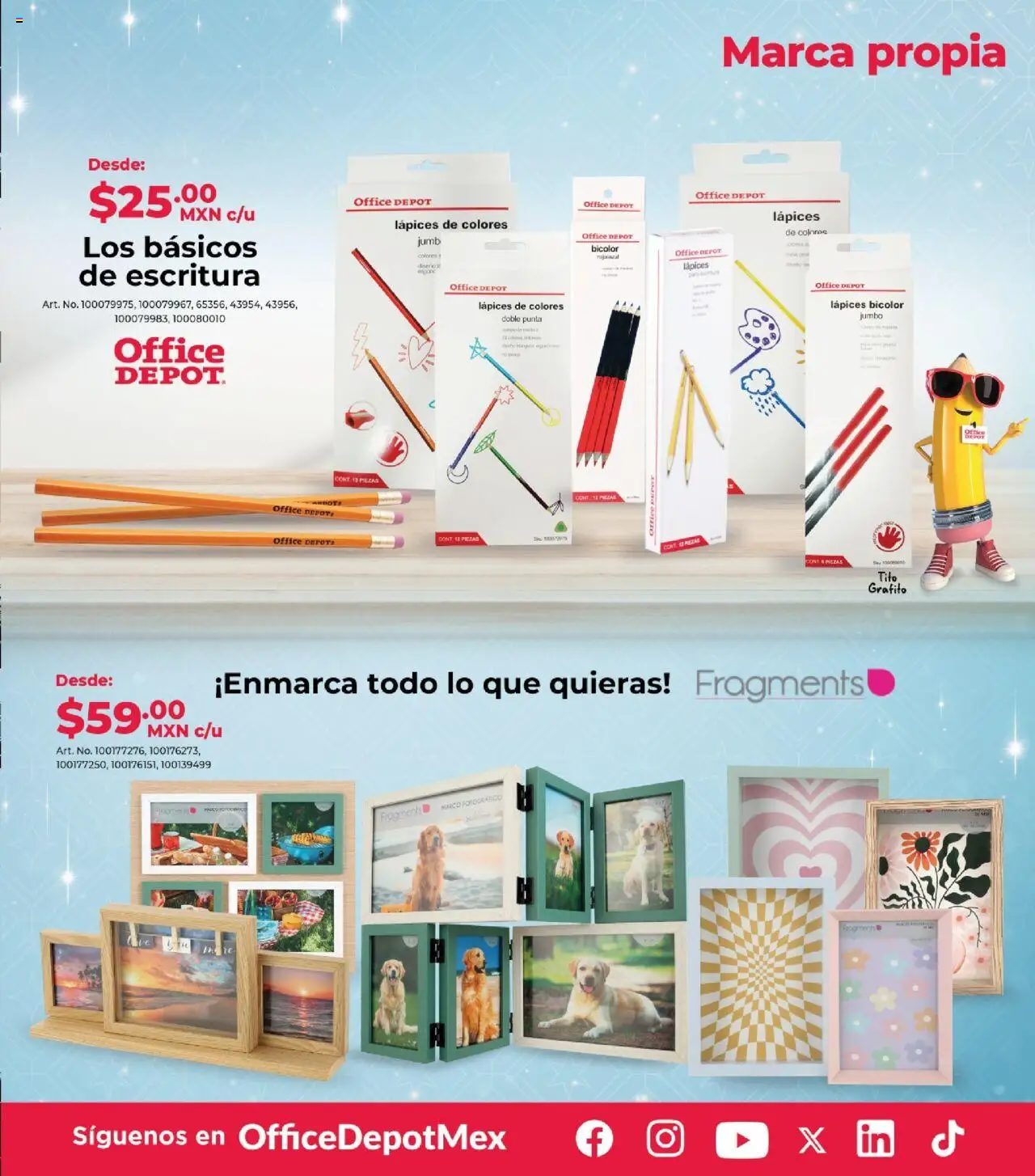 Nuevas ofertas de Office Depot válidas en toda la República Mexicana desde el 01.10.2025. ¡Encuentra las mejores ofertas en Office Depot - Catálogo! | Página: 21 | Productos: Té