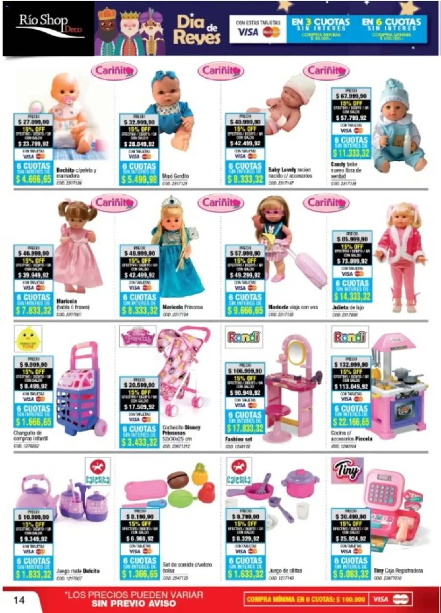 Río Shop Deco catálogo │ válido desde el 05.01.2026 | Página: 14 | Productos: Mate, Cocina, Cochecito