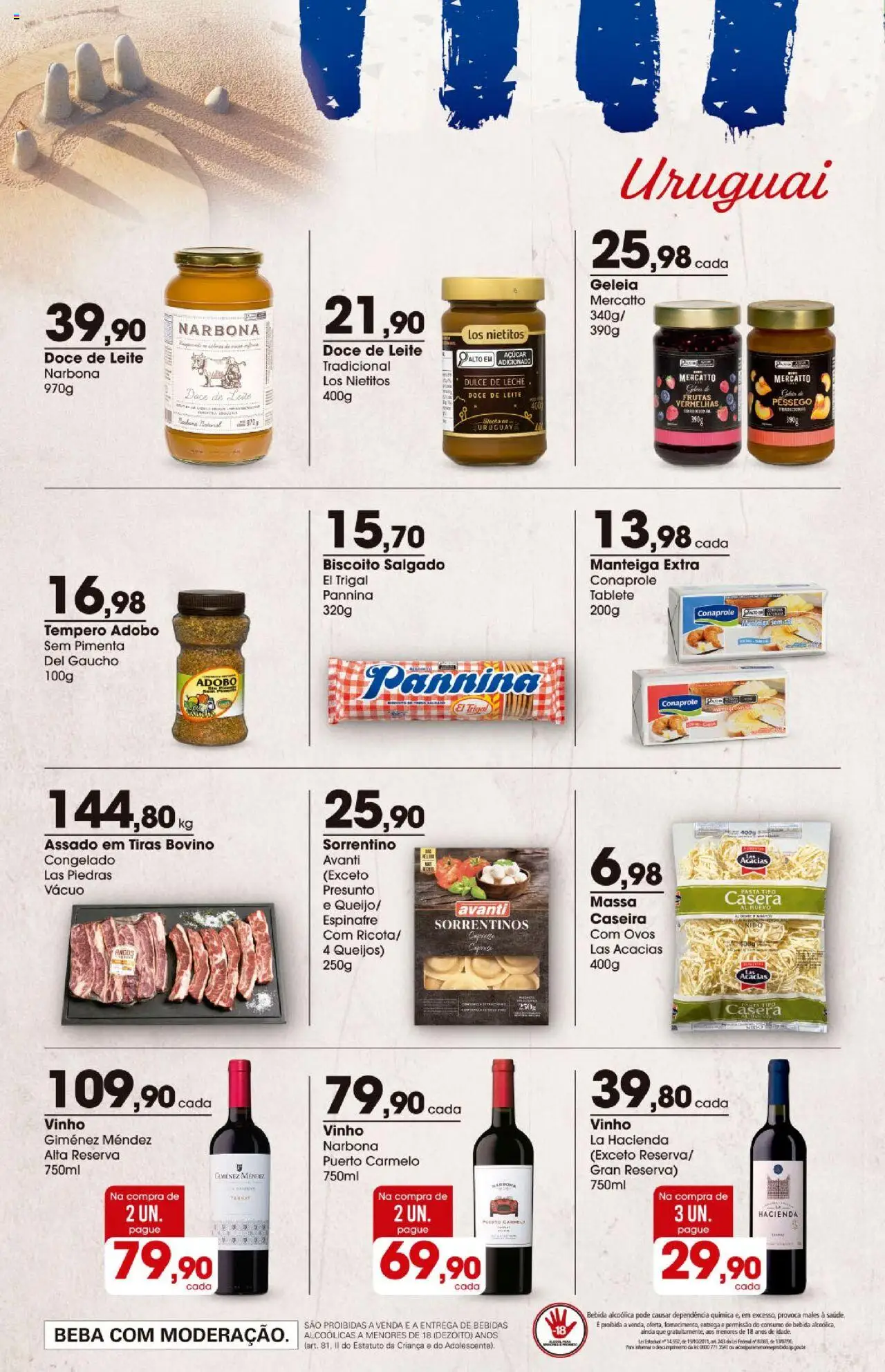 Zaffari Folheto - válido de 07.08.2025 | Página: 10 | Produtos: Pimenta, Biscoito, Leite, Presunto
