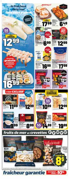 Preview of Metro weekly flyer / circulaire from shop Metro valid from 23.10.2025 | Page: 12 | Products: Fish, Cap, Flakes, Pizza