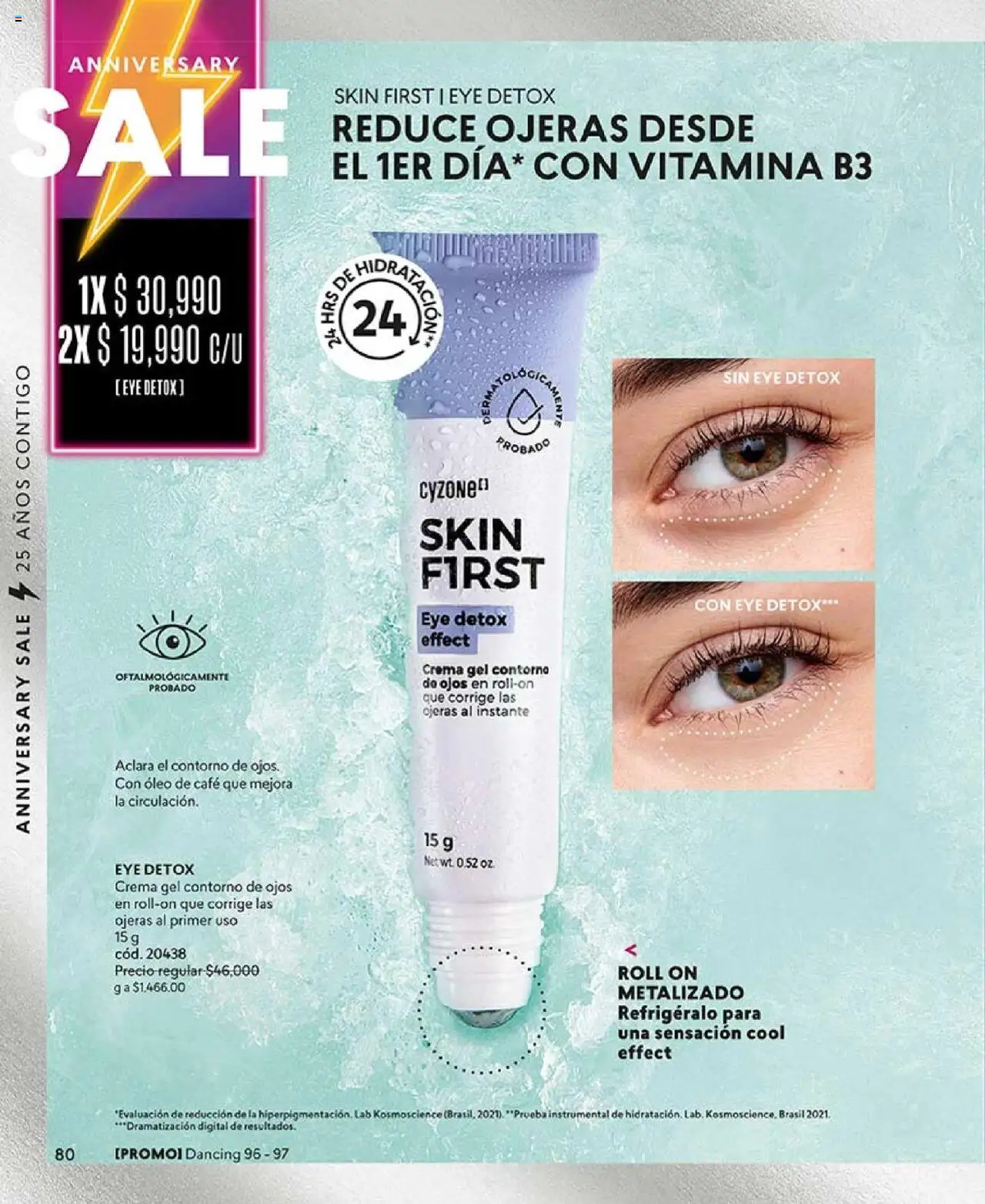 CyZone revista - valida desde el 16.06.2025 | Página: 88 | Productos: Crema, Contorno, Contorno de ojos, Café