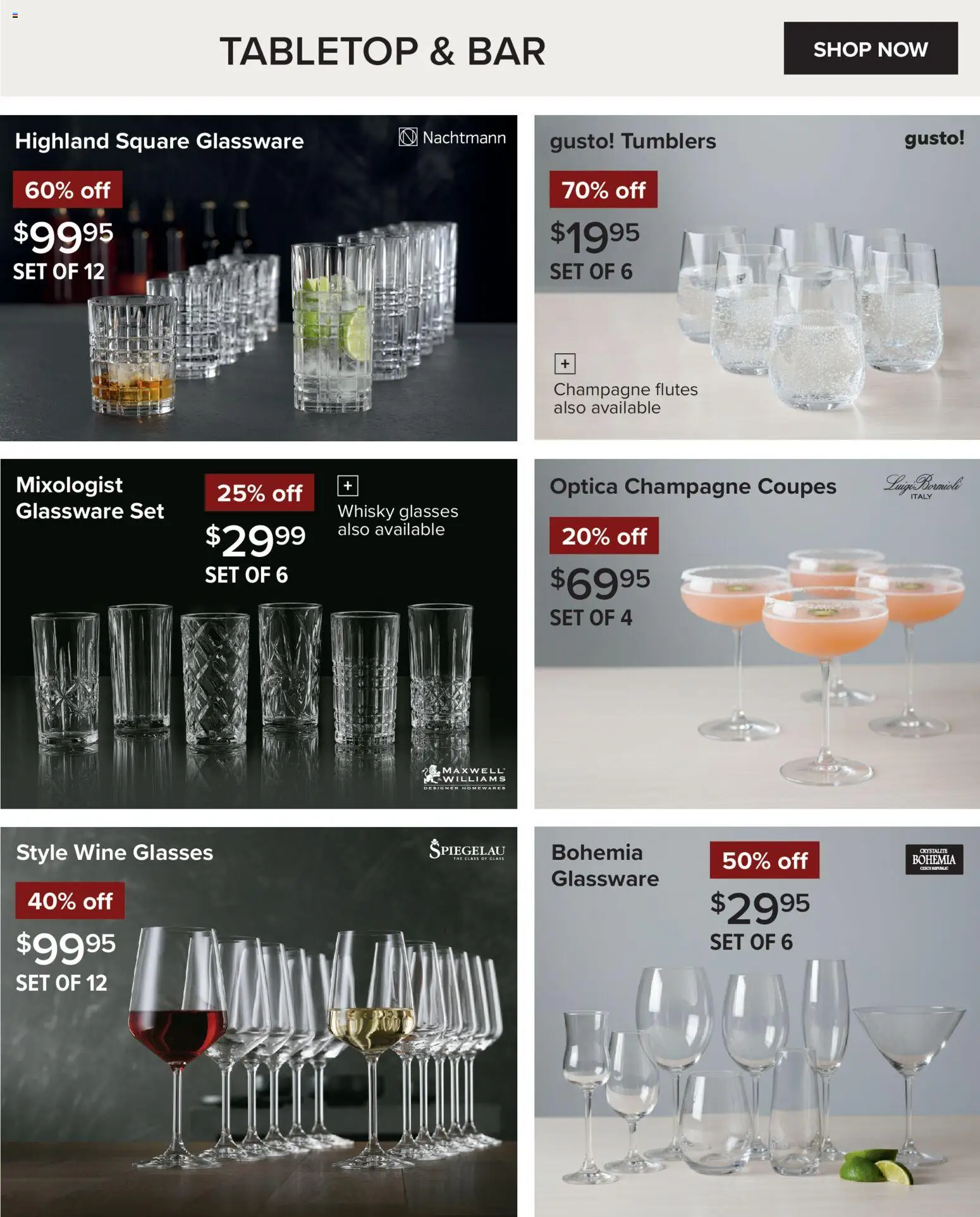 Linen Chest flyer valid from 04.12.2025 | Page: 9 | Products: Glasses, Wine