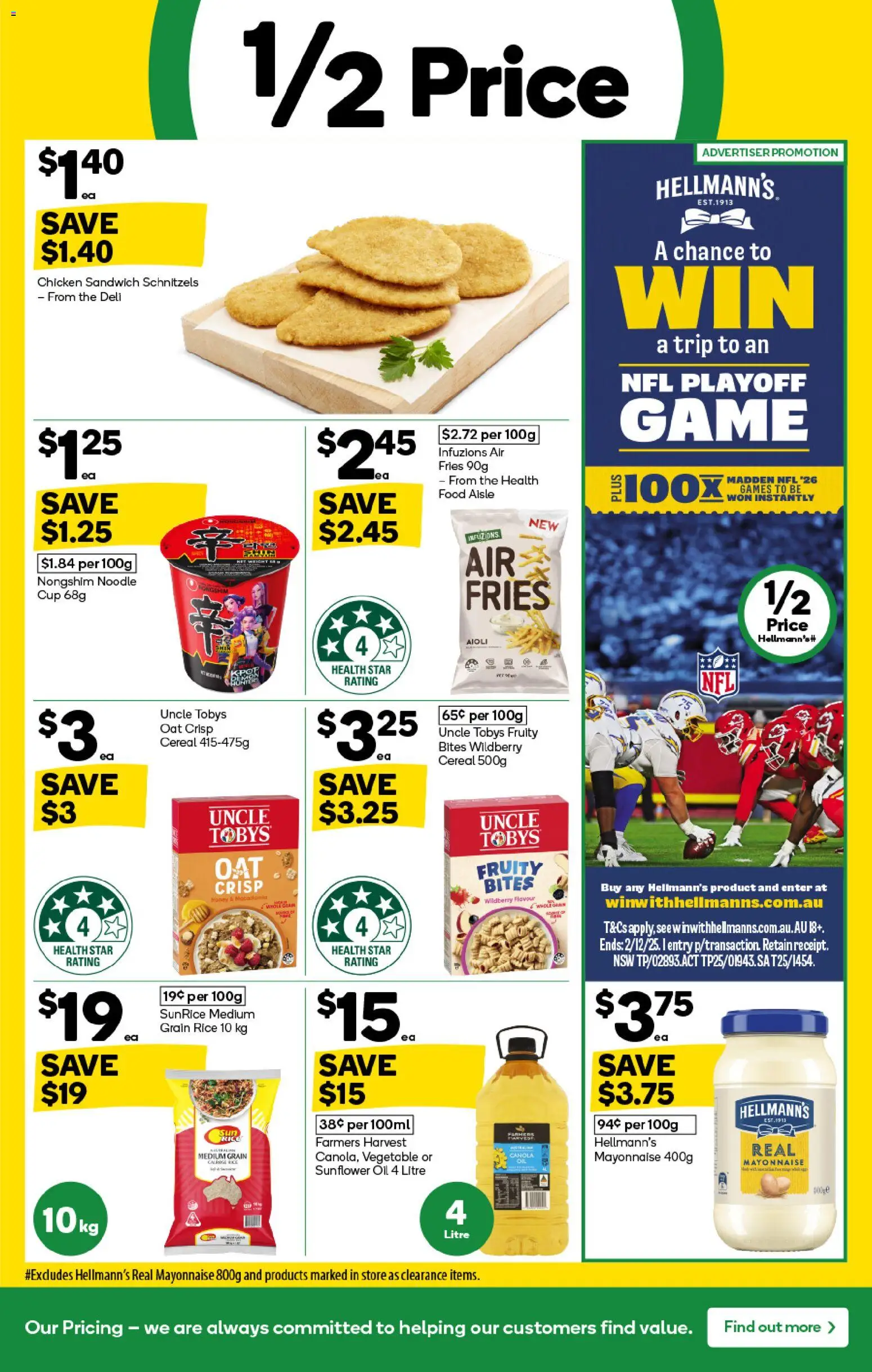 Woolworths catalogue - valid from 19.11.2025 | Page: 22 | Products: Chicken, Rice, Cereal, Game