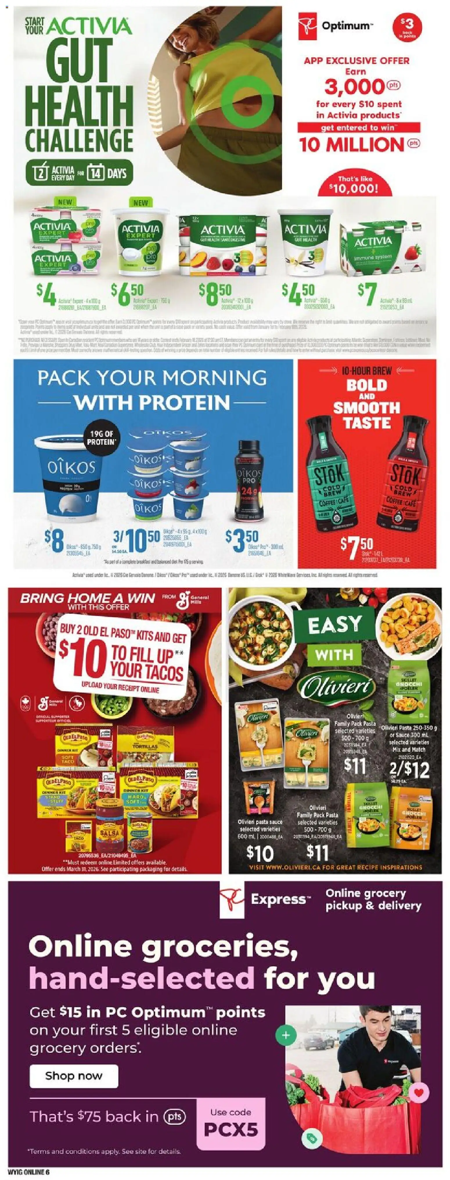 Independent Grocer flyer valid from 19.02.2026 | Page: 15 | Products: Pasta, PC, Coffee