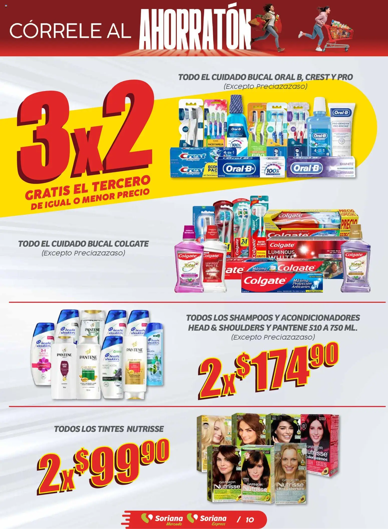 Nuevas ofertas de Soriana válidas en toda la República Mexicana desde el 06.11.2025. ¡Encuentra las mejores ofertas en Soriana - Ahorratón Soriana Mercado Nacional! | Página: 10