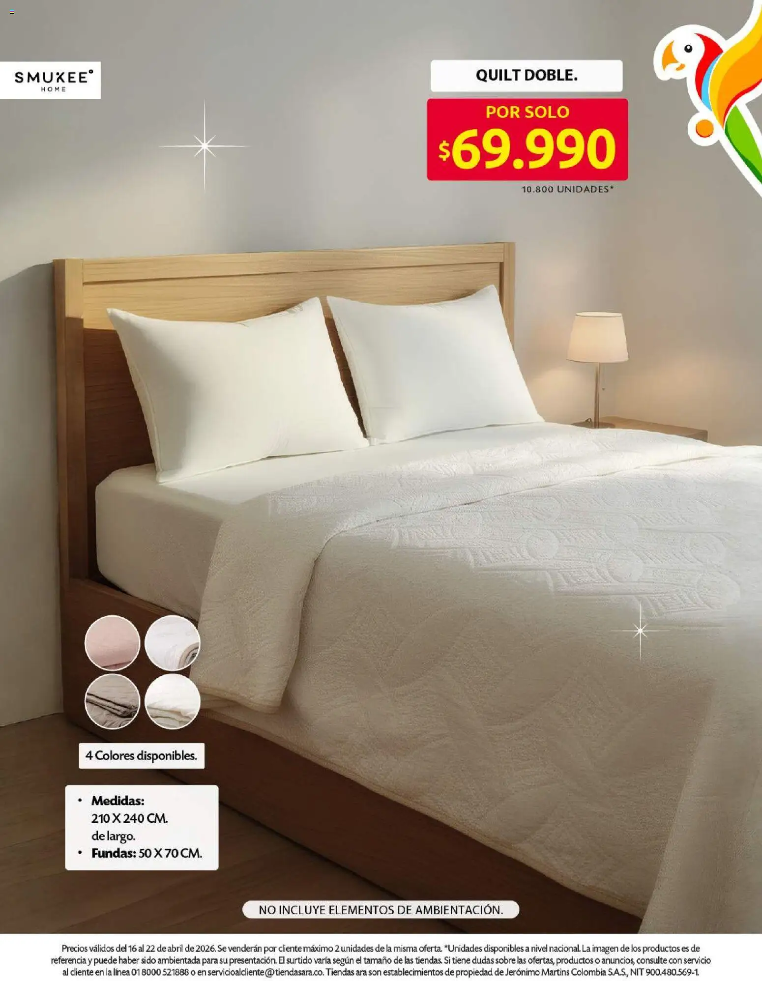 Ara revista - valida desde el 16.04.2026 | Página: 2 | Productos: Sobre