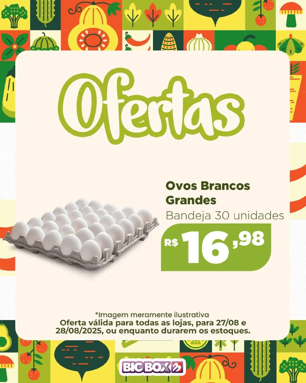 Big Box Folheto - válido de 27.08.2025 | Página: 4 | Produtos: Ovos, Bandeja