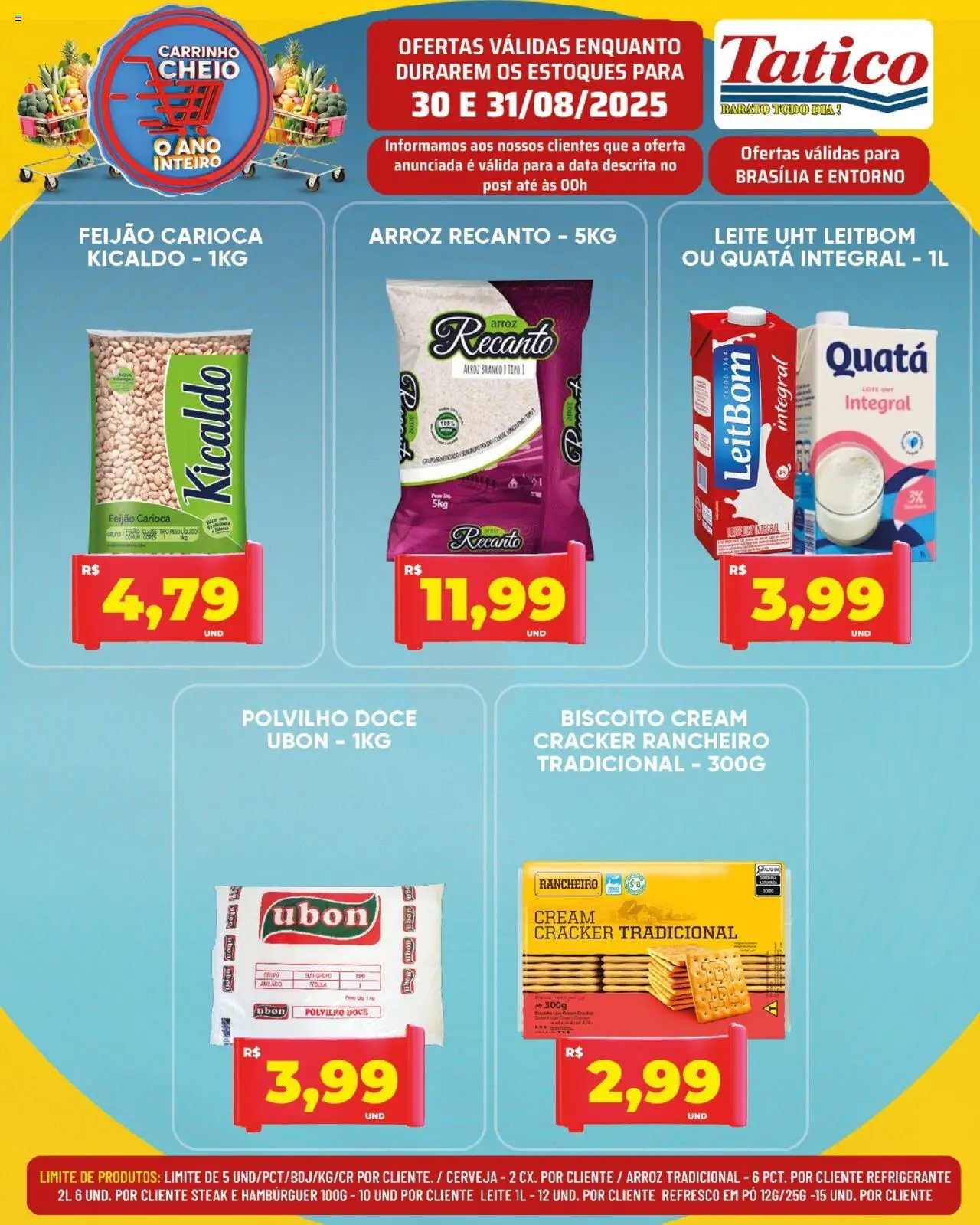 Tatico Folheto - válido de 01.09.2025 | Página: 20 | Produtos: Feijão, Pó, Refresco, Cream cracker