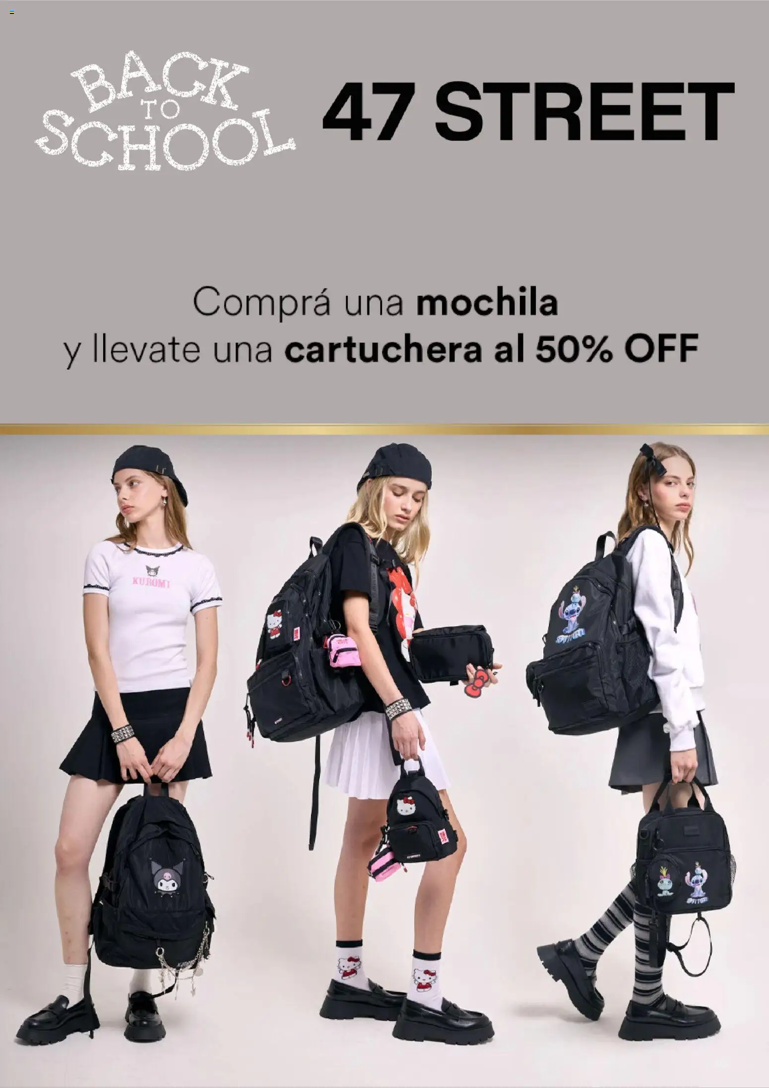 47 Street catálogo │ válido desde el 25.02.2026 | Página: 1 | Productos: Mochila