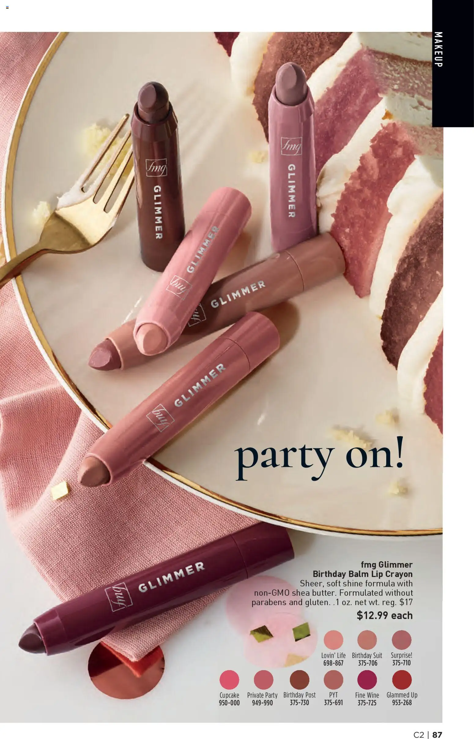 Avon Brochure - valid from 14.01.2026 | Page: 87 | Products: Wine, Suit, Cupcake
