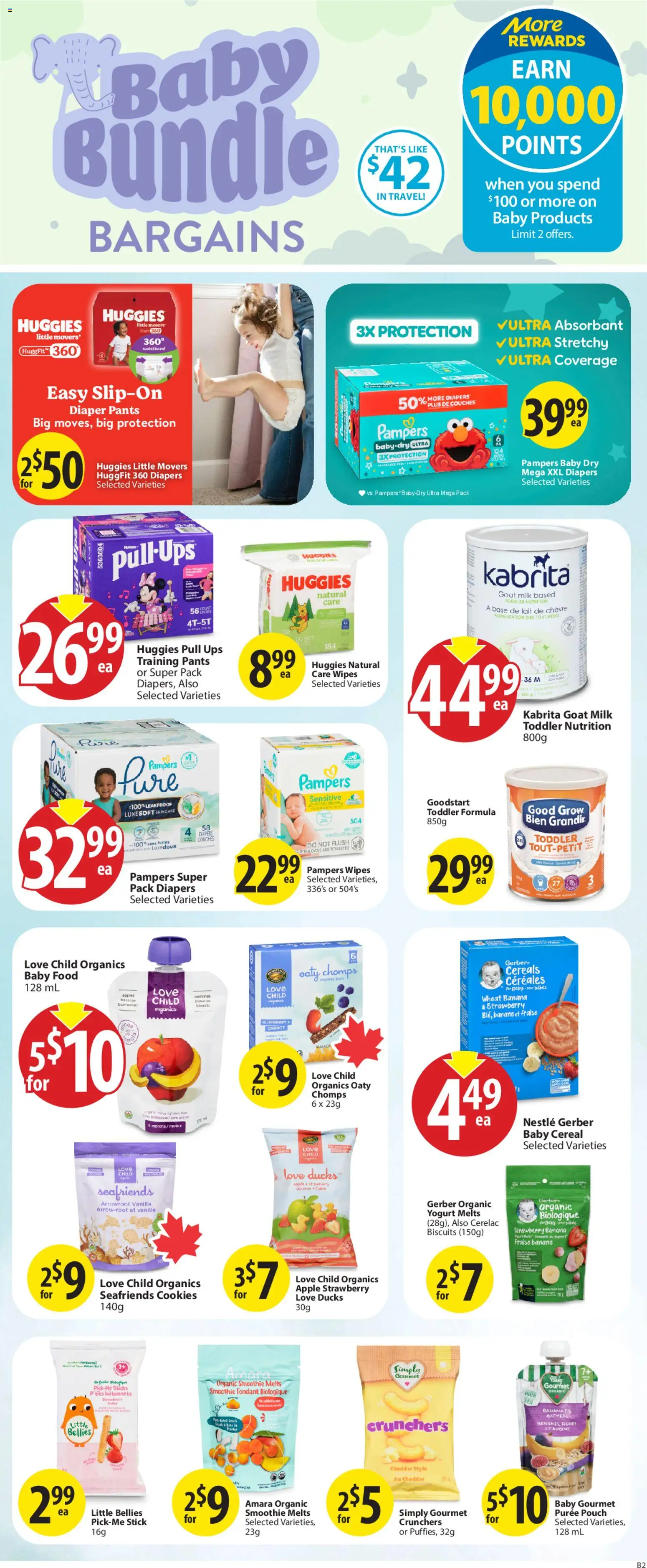 Save on foods flyer valid from 12.03.2026 | Page: 27 | Products: Carrot, Fragrance, Milk, Apples
