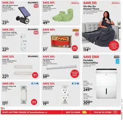 Preview of Home Hardware weekly flyer / circulaire from shop Home Hardware valid from 18.12.2025 | Page: 10 | Products: Shawl, Cabinet, Battery