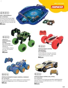 Vista previa de El Corte Inglés catálogo Juguetes, nuevo folleto de la tienda, válido en México a partir del 27.10.2025 | Página: 343 | Productos: Radio, Juego, Batería