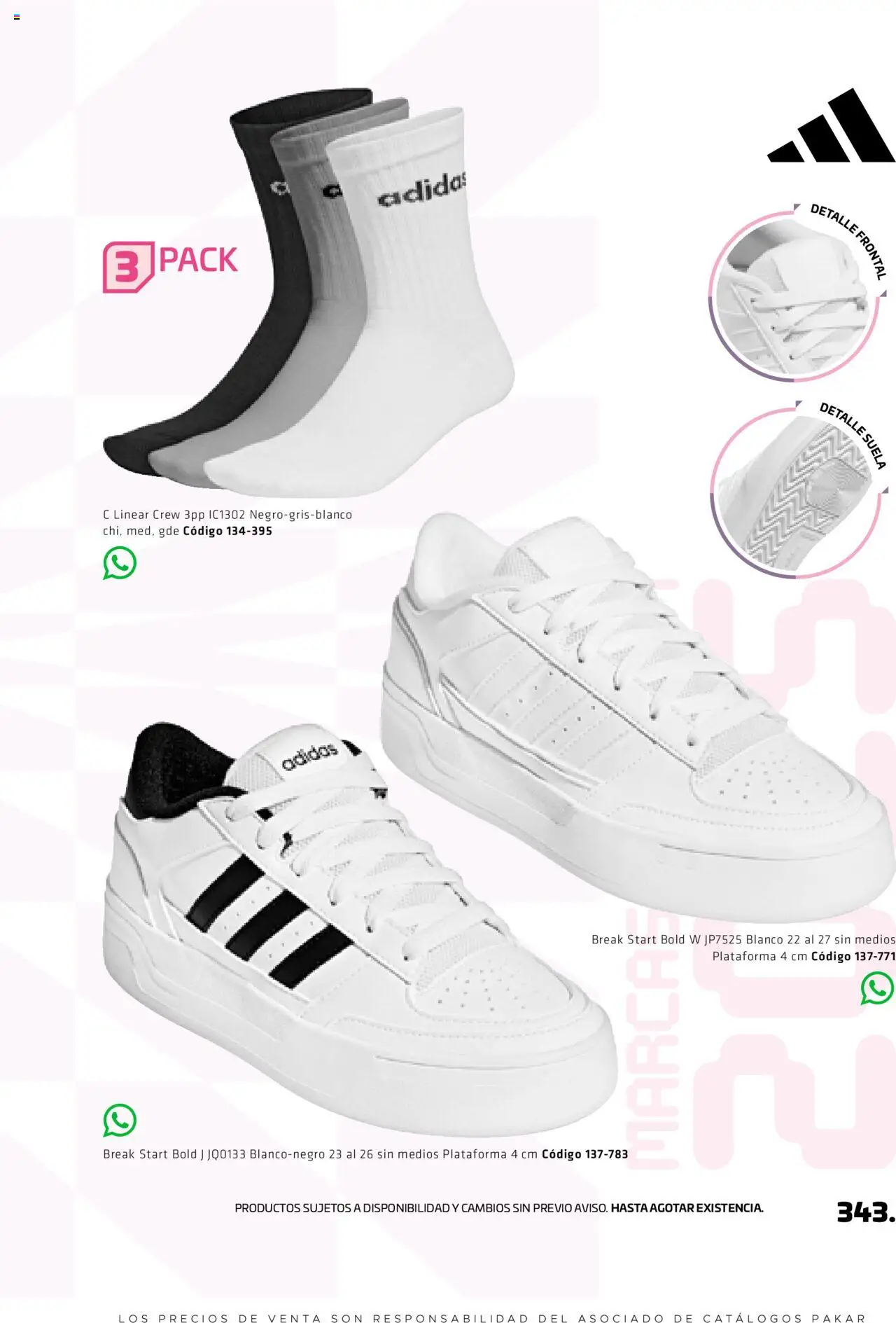 Nuevas ofertas de SC Pakar válidas en toda la República Mexicana desde el 29.08.2025. ¡Encuentra las mejores ofertas en SC Pakar - Catálogo Otoño Women! | Página: 343