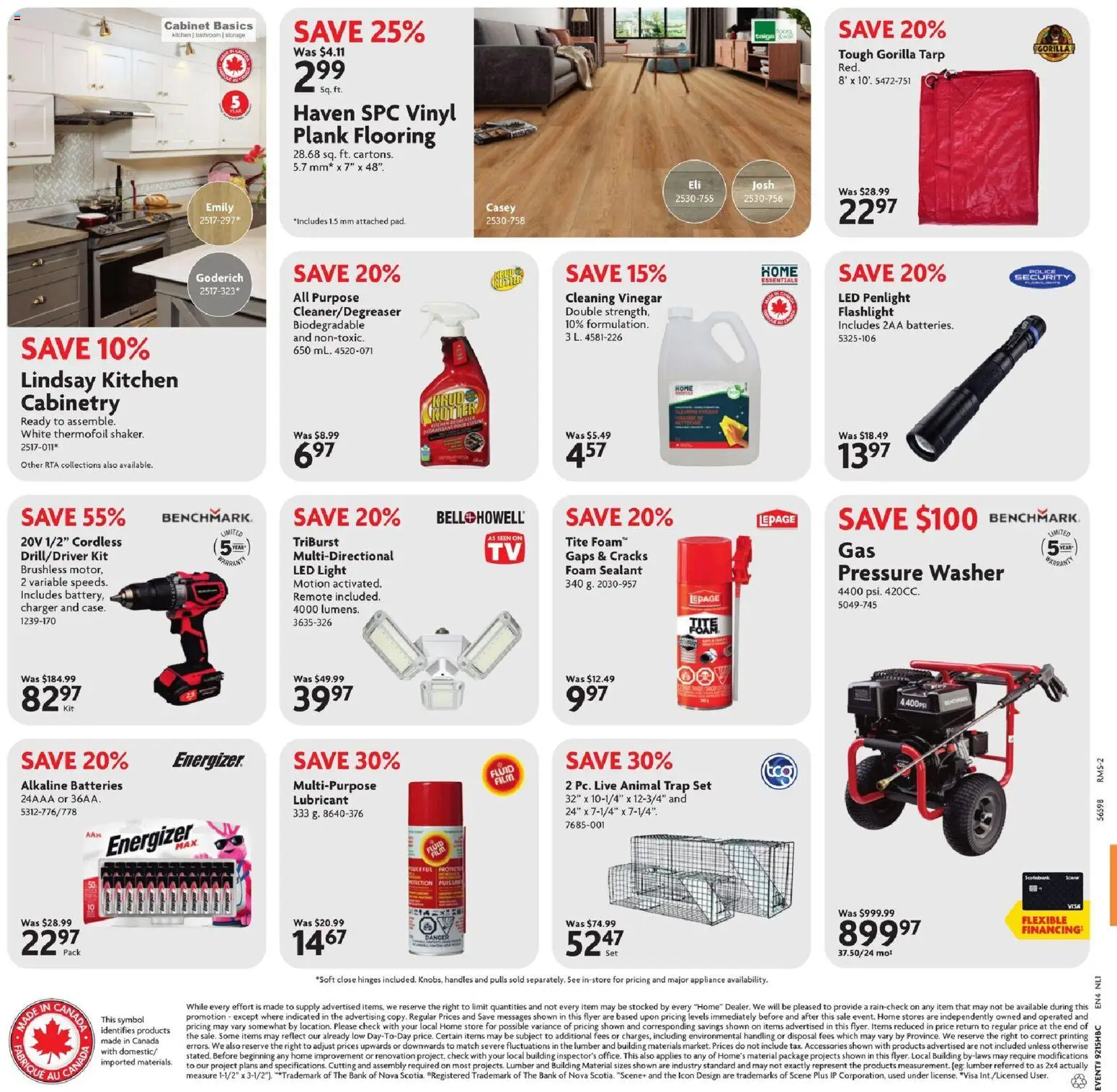 Home Hardware flyer valid from 09.04.2026 | Page: 2 | Products: Cabinet