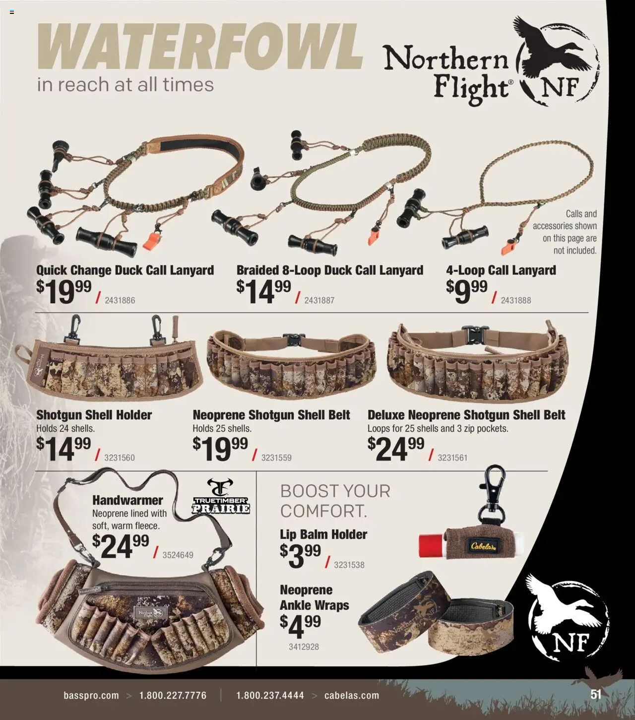 Cabela's Waterfowl 25 - valid from 01.10.2025 | Page: 51 | Products: Shotgun, Belt, Waterfowl