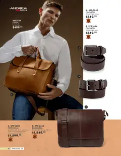 Vista previa de Andrea catálogo Primavera, nuevo folleto de la tienda, válido en México a partir del 25.01.2026 | Página: 40 | Productos: Cinturón, Camisa