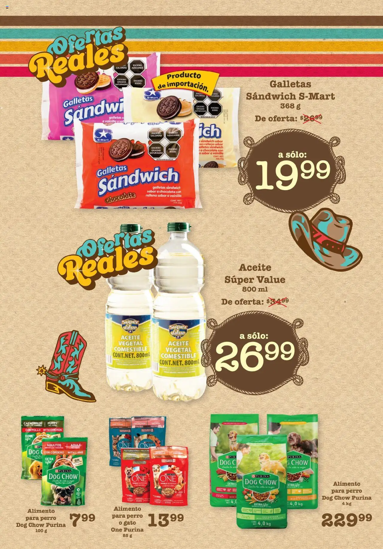 Nuevas ofertas de S-Mart válidas en toda la República Mexicana desde el 13.06.2025. ¡Encuentra las mejores ofertas en S-Mart folleto de Feria - Juarez! | Página: 2 | Productos: Pollo, Sal, Aceite, Chocolate
