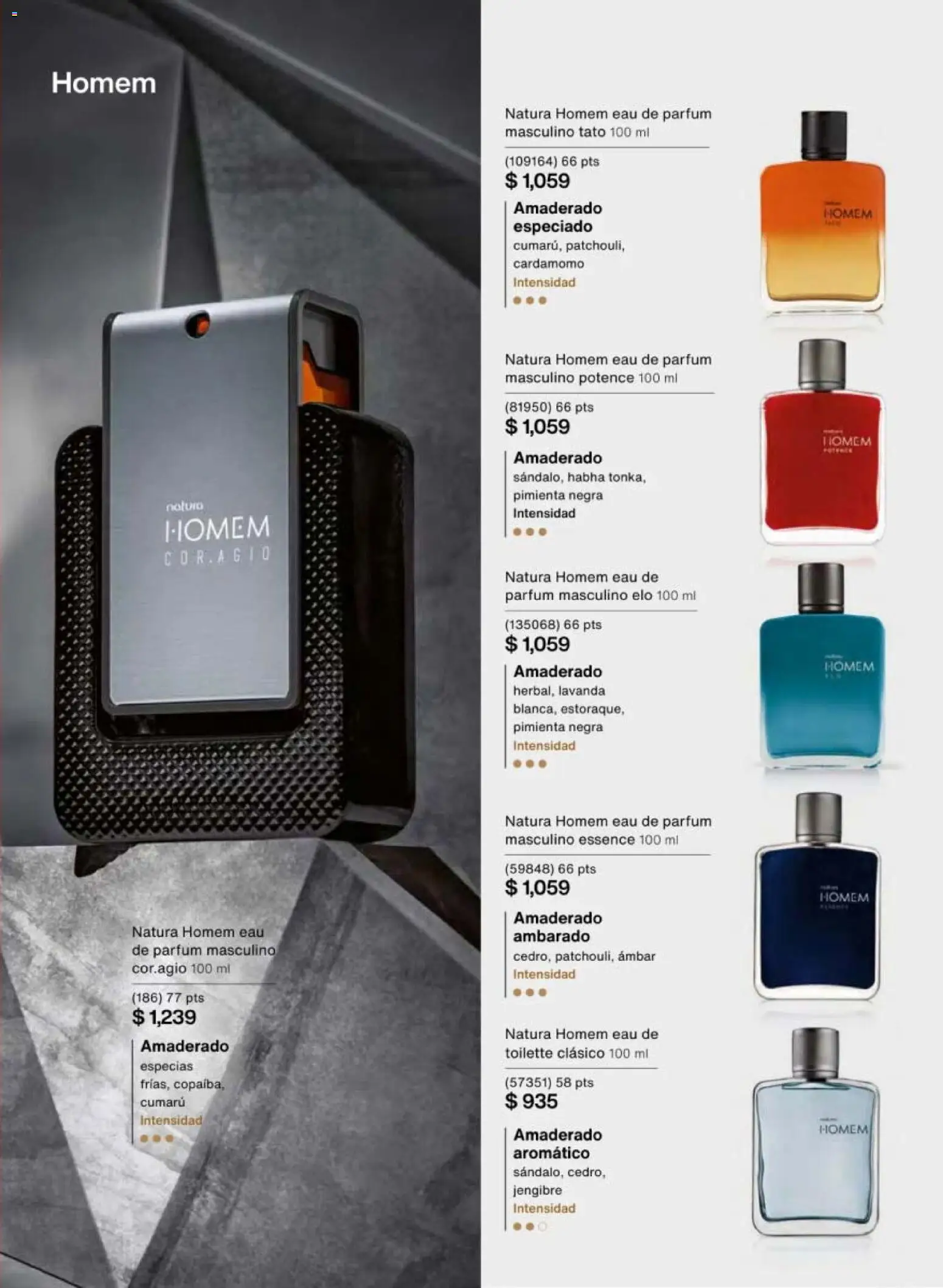 Nuevas ofertas de Natura válidas en toda la República Mexicana desde el 30.01.2026. ¡Encuentra las mejores ofertas en Natura campaña 3 2026! | Página: 39 | Productos: Pimienta, Eau de toilette