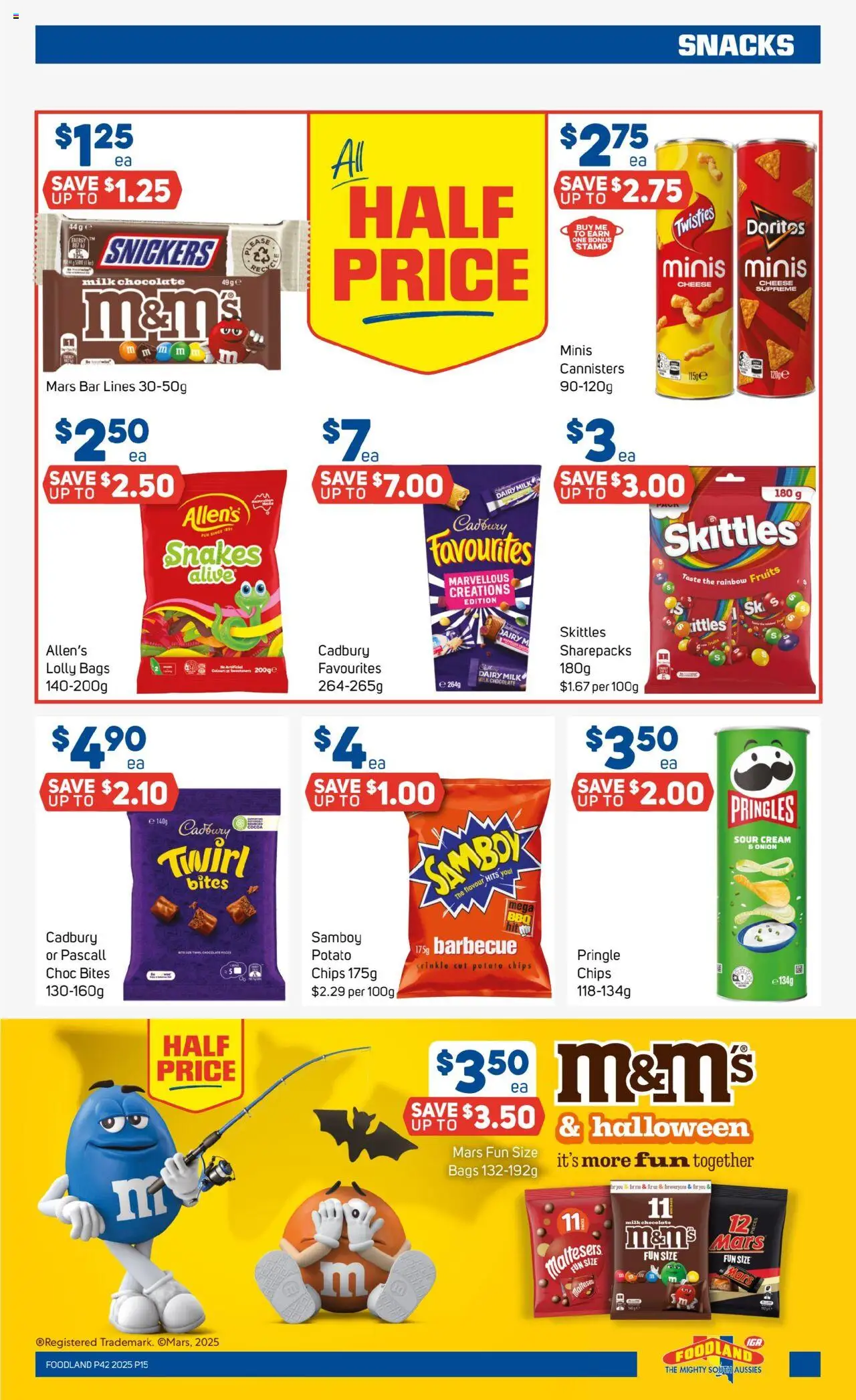 Foodland catalogue - valid from 15.10.2025 | Page: 15 | Products: Milk, Chocolate, Sour cream, Cream
