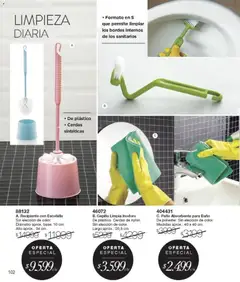 Vista previa Violetta catálogo válido desde el 01.02.2026 | Página: 102 | Productos: Baño, Inodoro, Cepillo, Escobilla